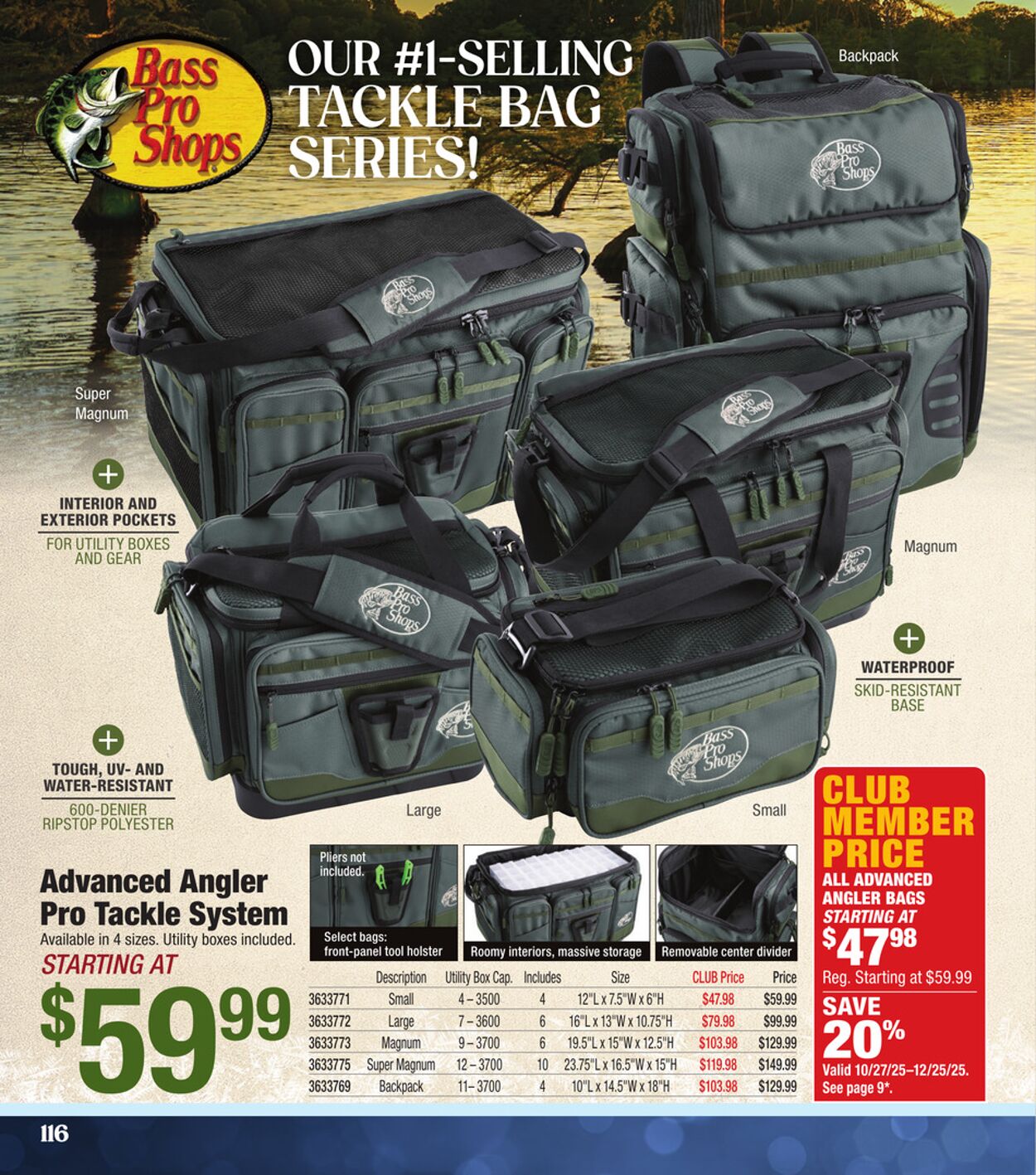Catalogue Bass Pro from 11/14/2025