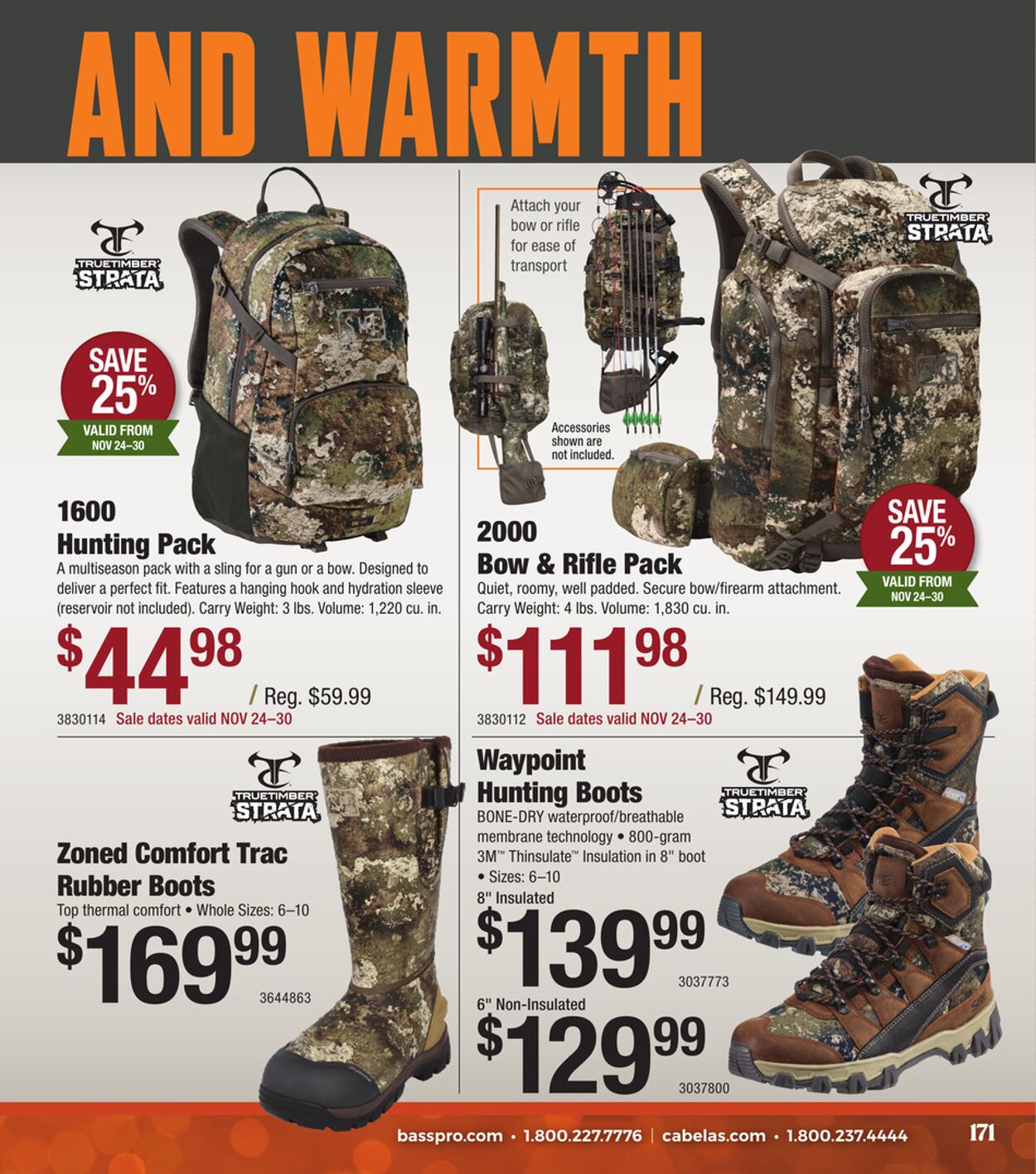 Catalogue Bass Pro from 11/14/2025