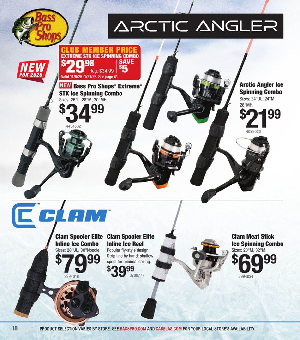 Catalogue Bass Pro from 11/30/2025