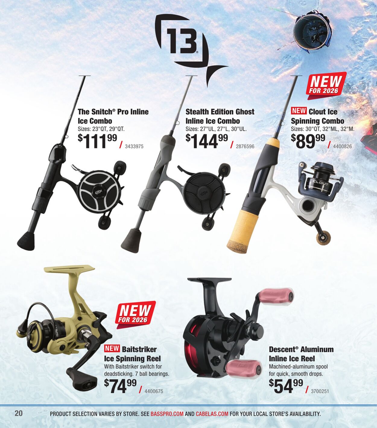 Catalogue Bass Pro from 11/30/2025
