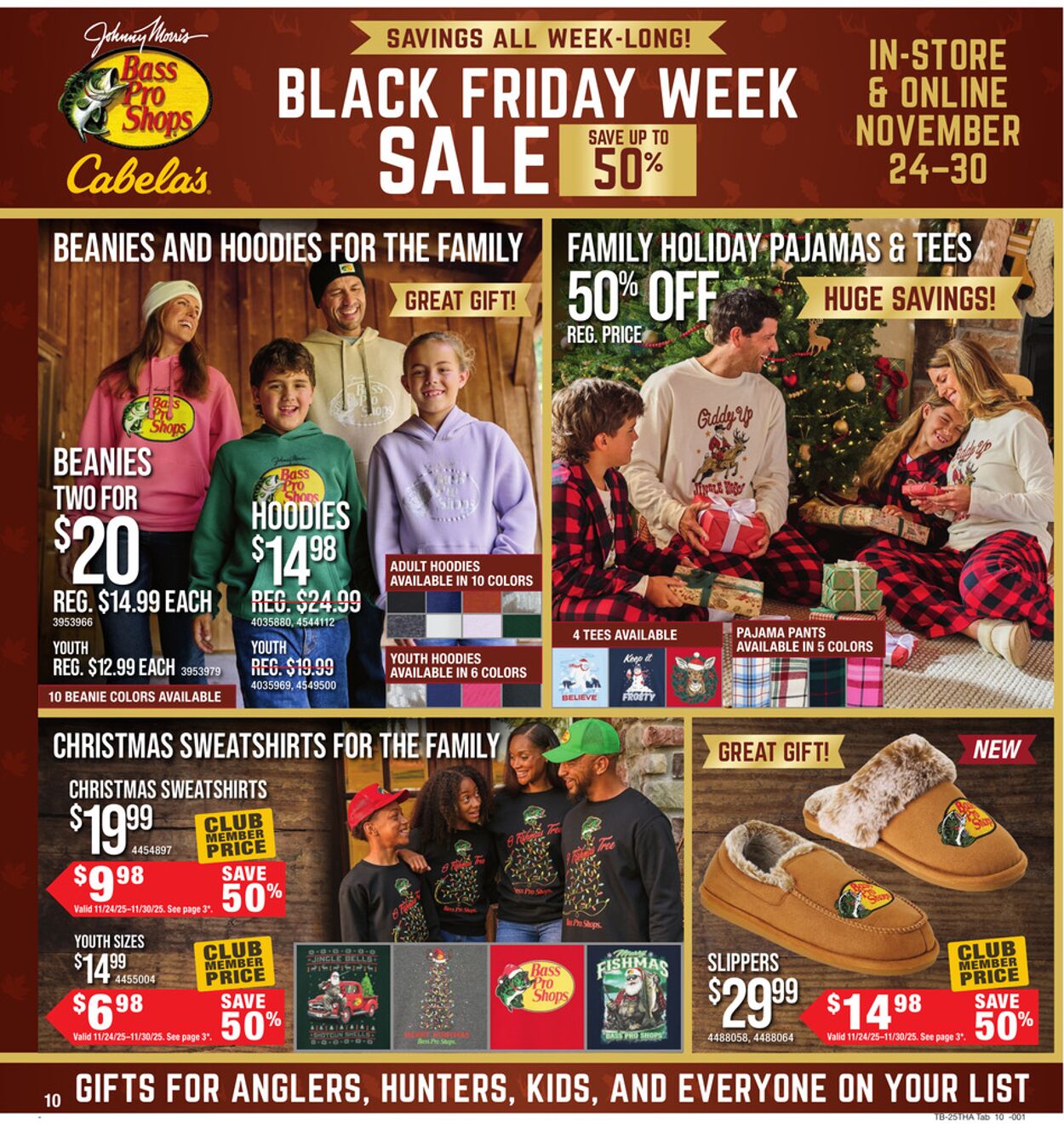 Catalogue Bass Pro from 11/24/2025