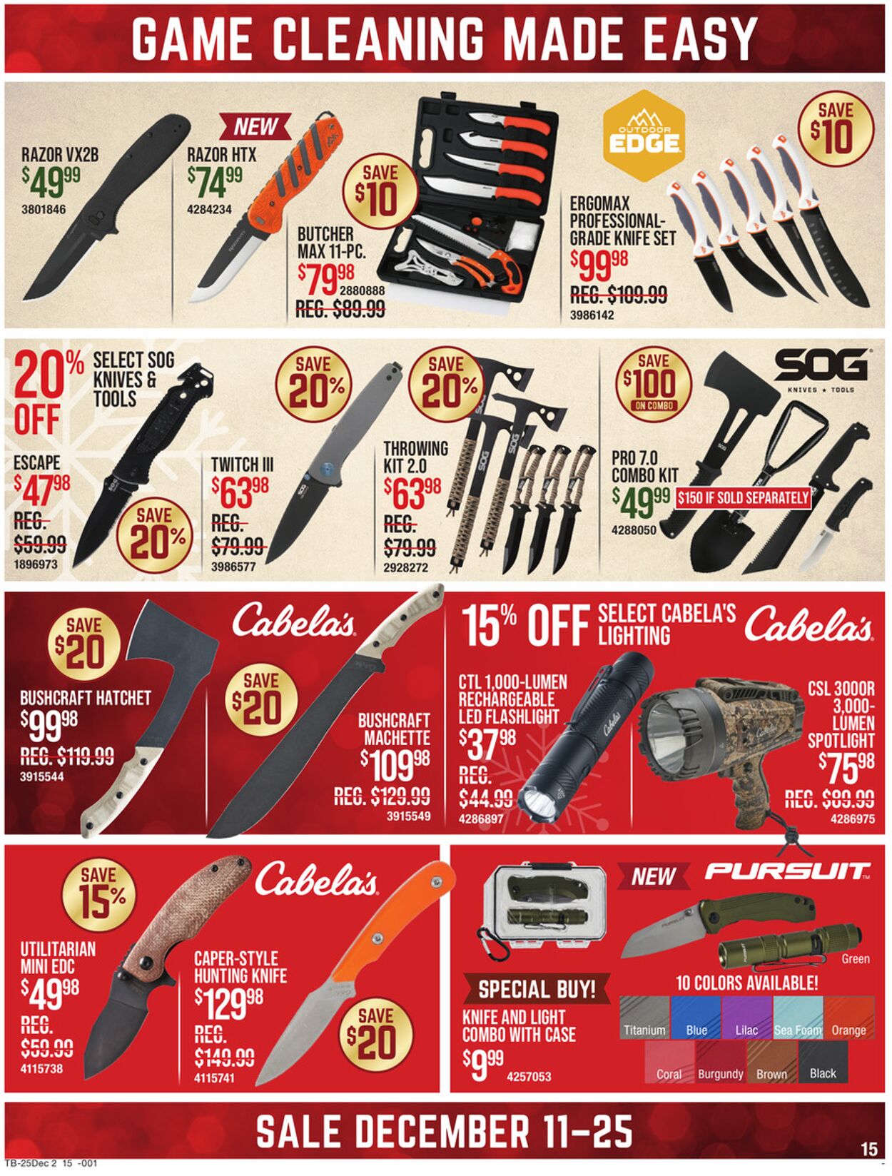 Catalogue Bass Pro from 12/11/2025