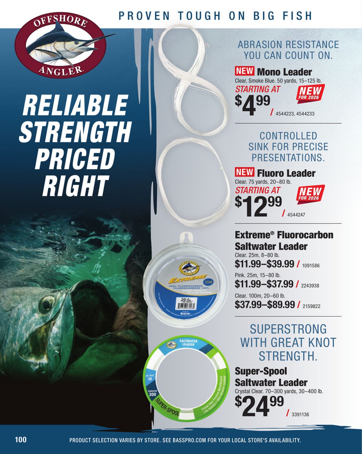 Catalogue Bass Pro from 12/25/2025