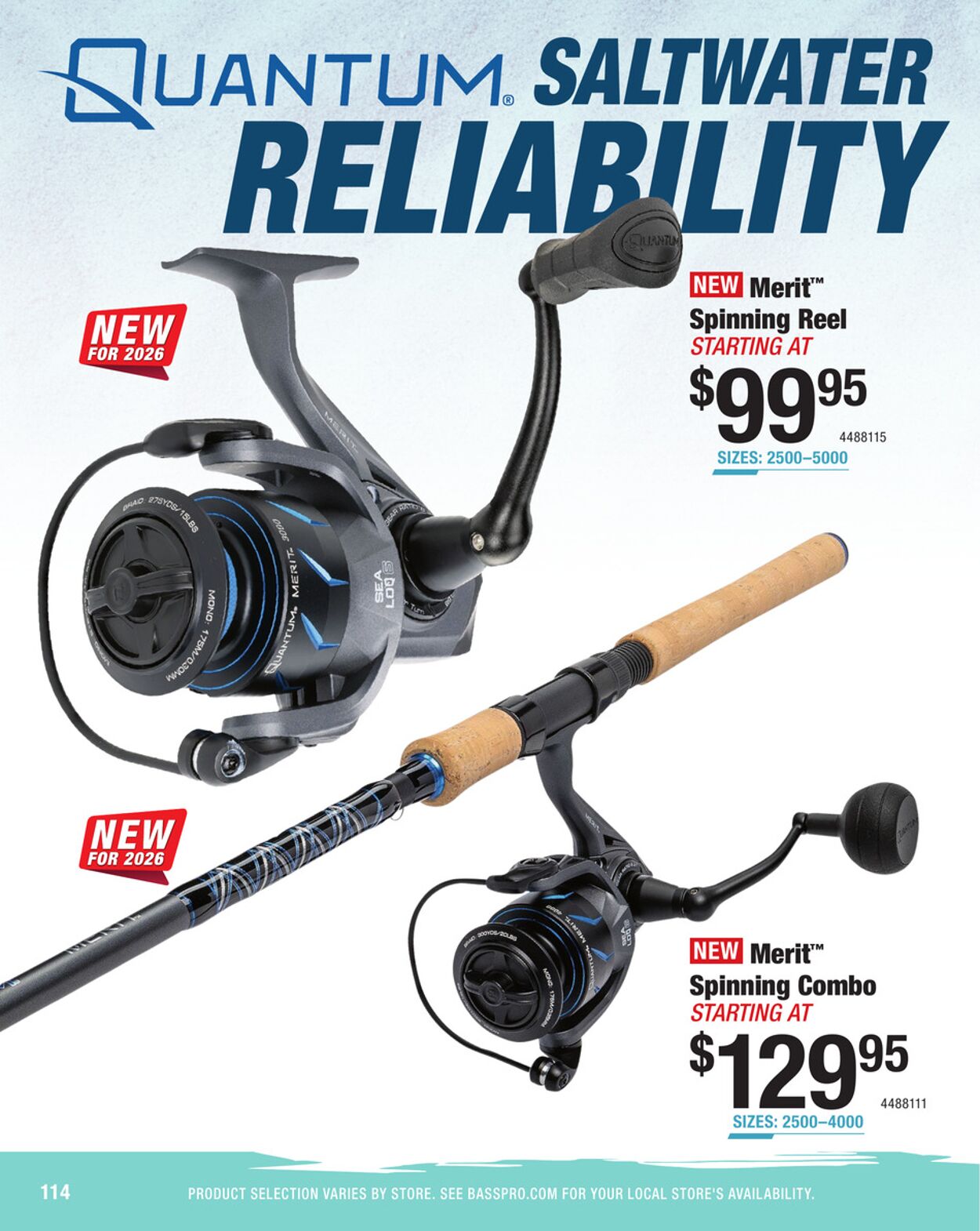Catalogue Bass Pro from 12/25/2025