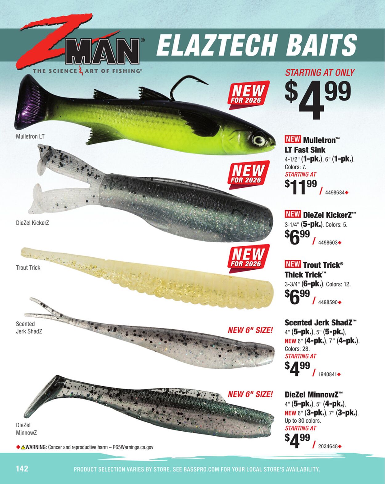 Catalogue Bass Pro from 12/25/2025