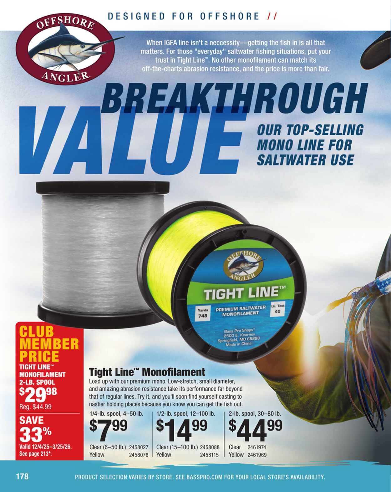 Catalogue Bass Pro from 12/25/2025