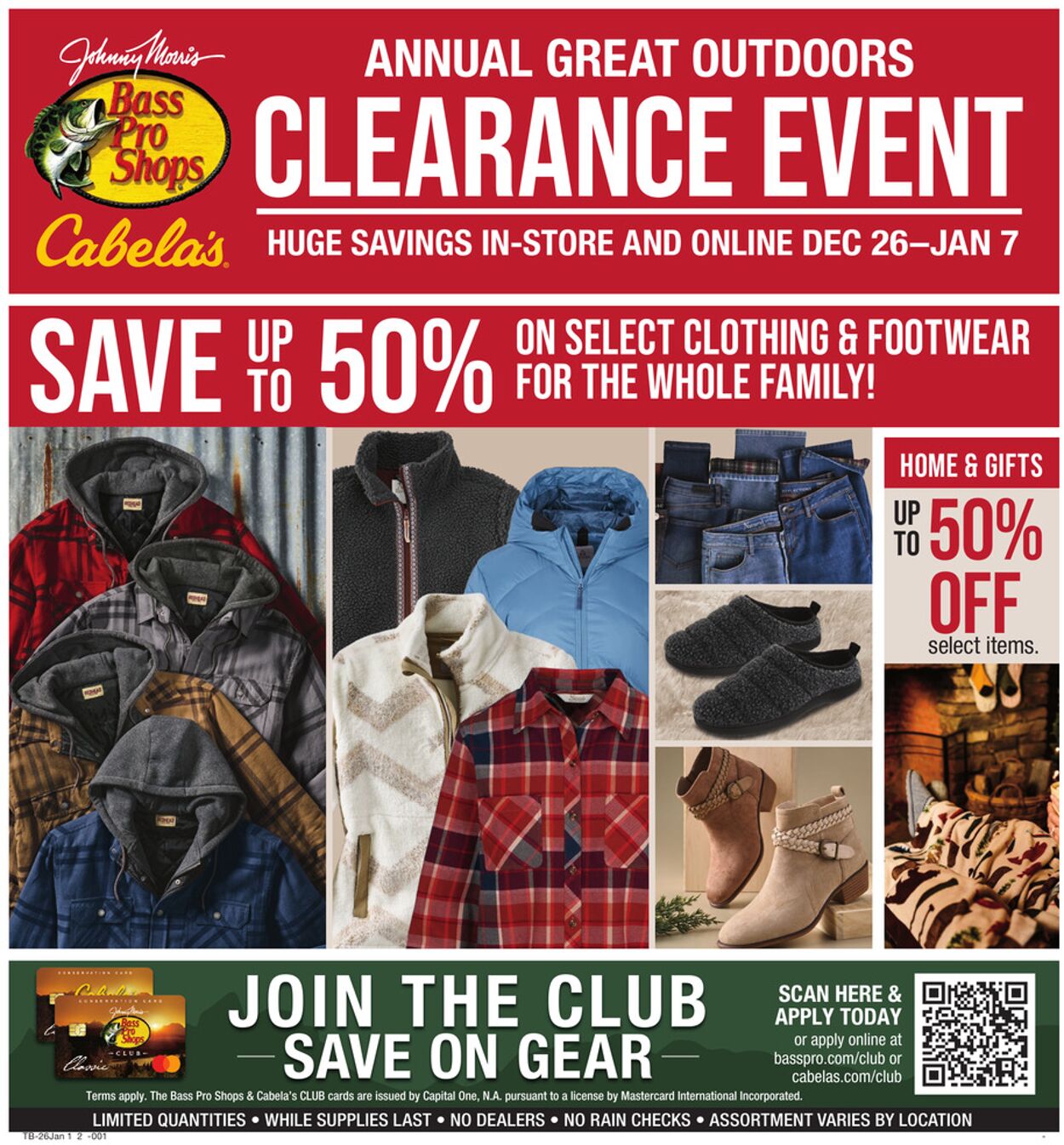 Catalogue Bass Pro from 12/26/2025
