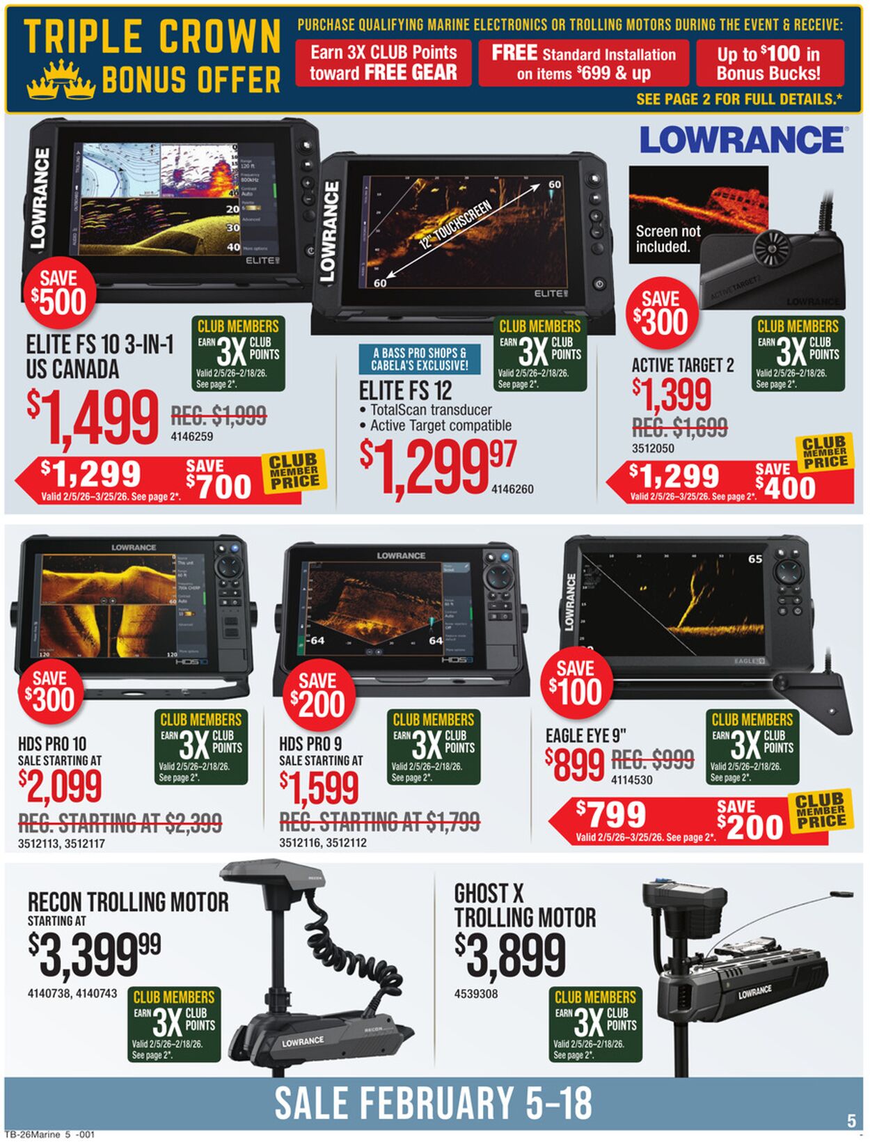 Catalogue Bass Pro from 01/29/2026