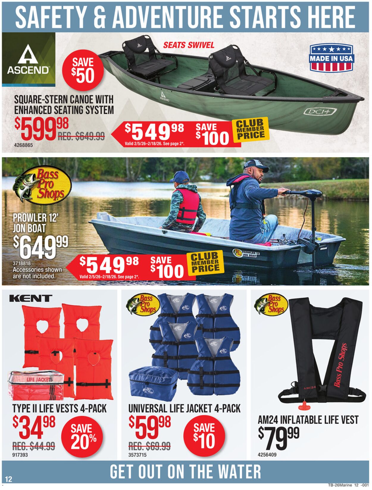 Catalogue Bass Pro from 01/29/2026