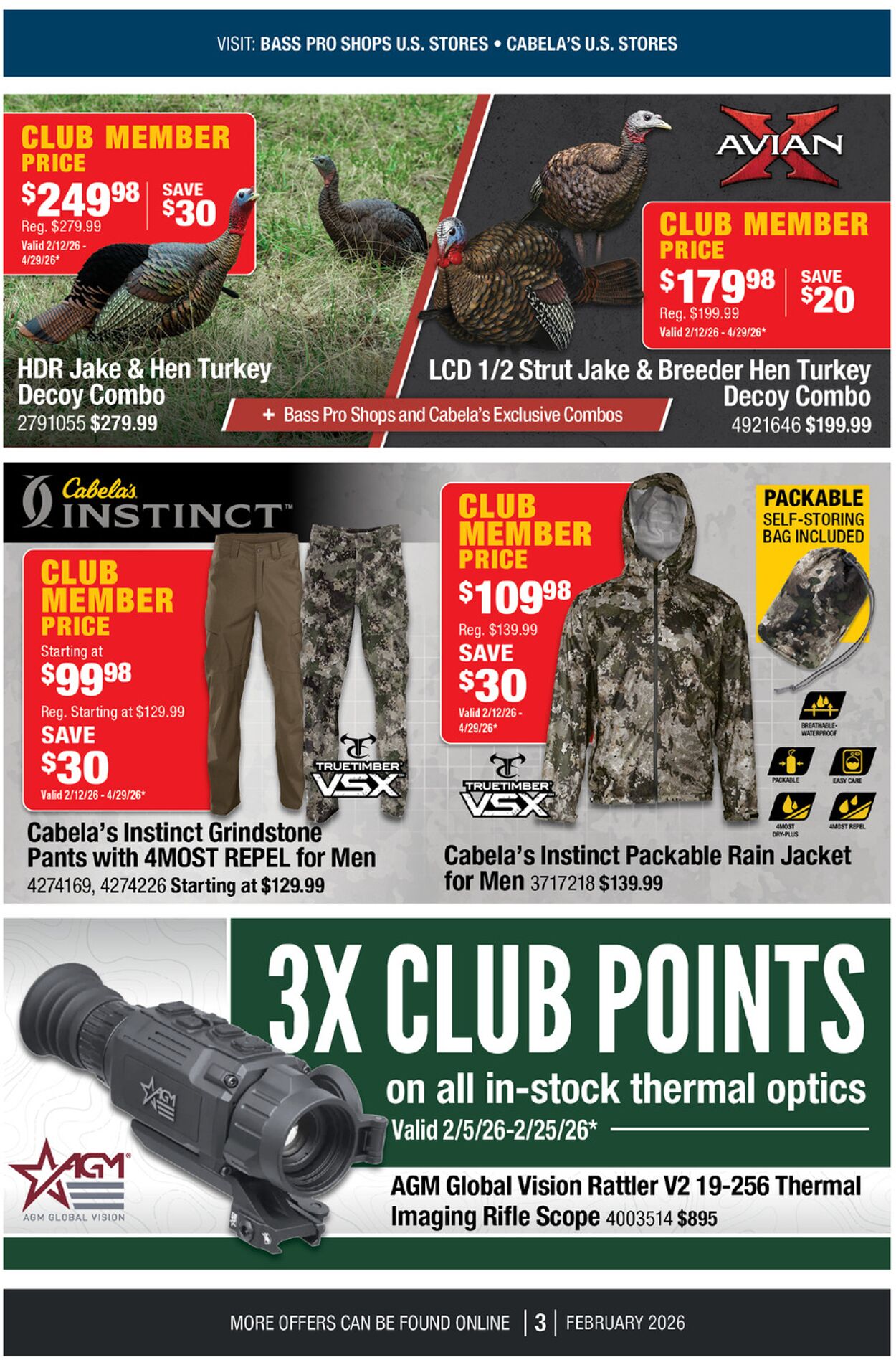 Catalogue Bass Pro from 01/29/2026