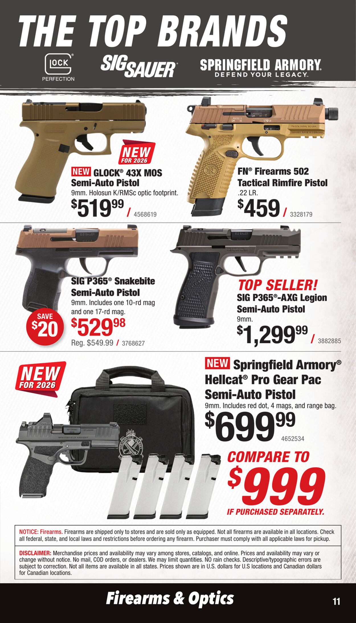 Catalogue Bass Pro from 01/29/2026