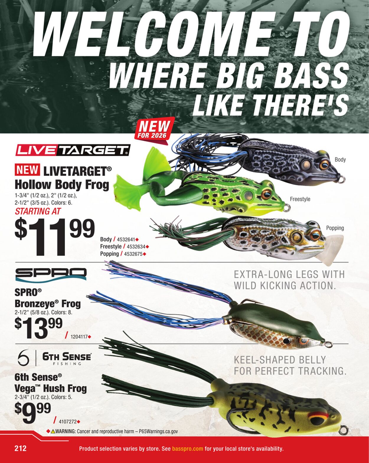 Catalogue Bass Pro from 02/18/2026