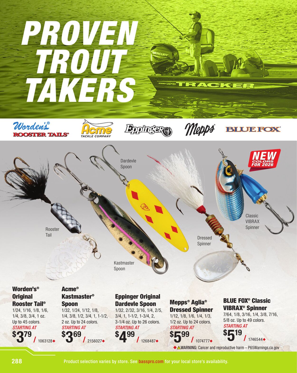 Catalogue Bass Pro from 02/18/2026