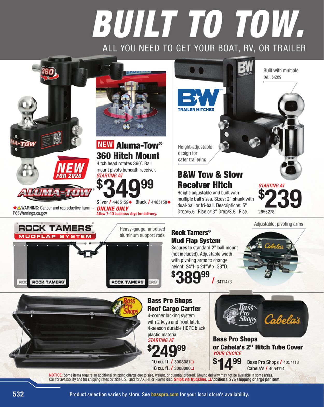 Catalogue Bass Pro from 02/18/2026