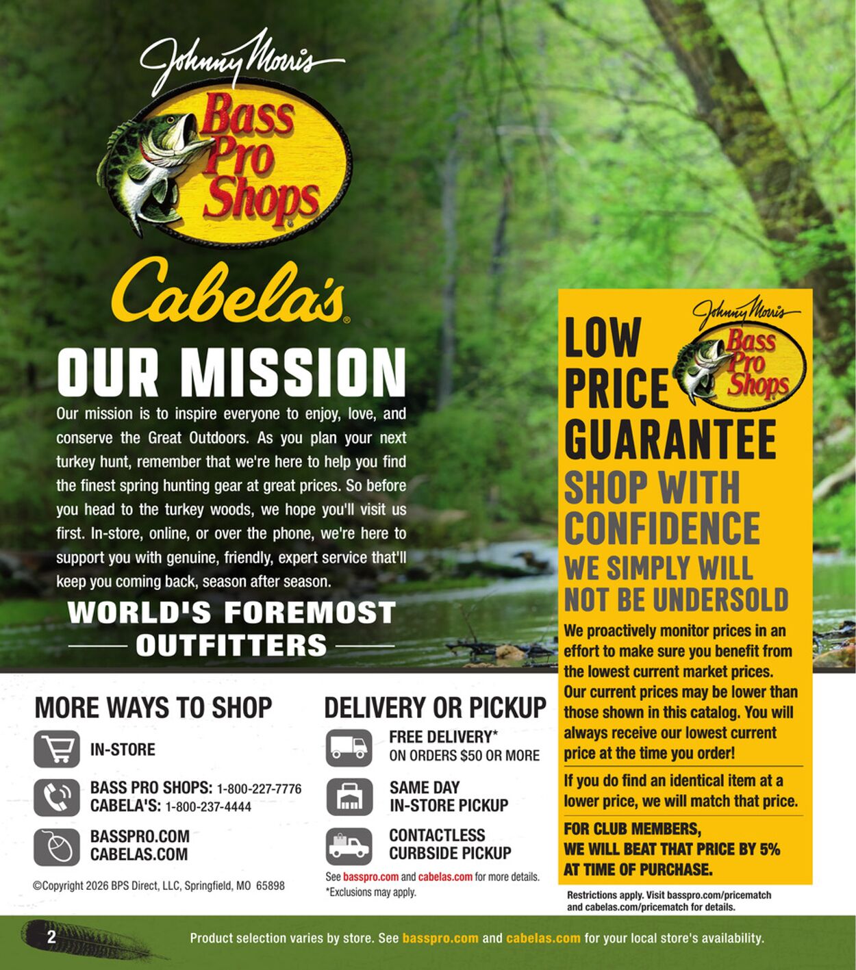 Catalogue Bass Pro from 03/04/2026