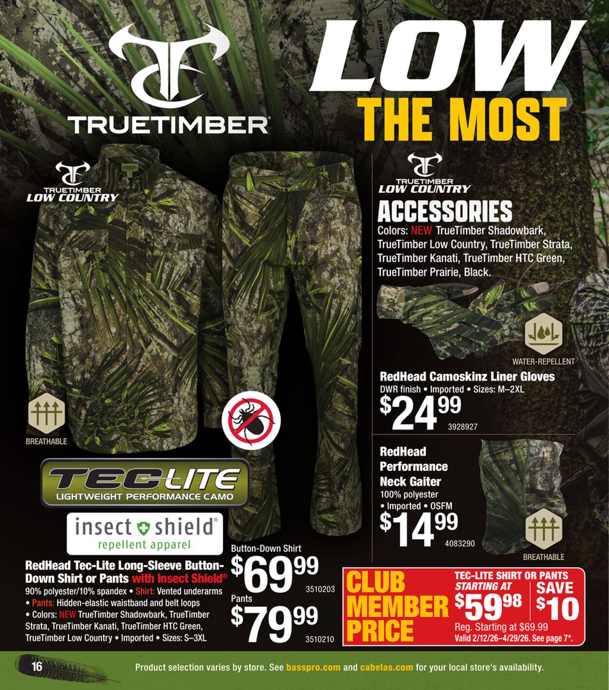 Catalogue Bass Pro from 03/04/2026