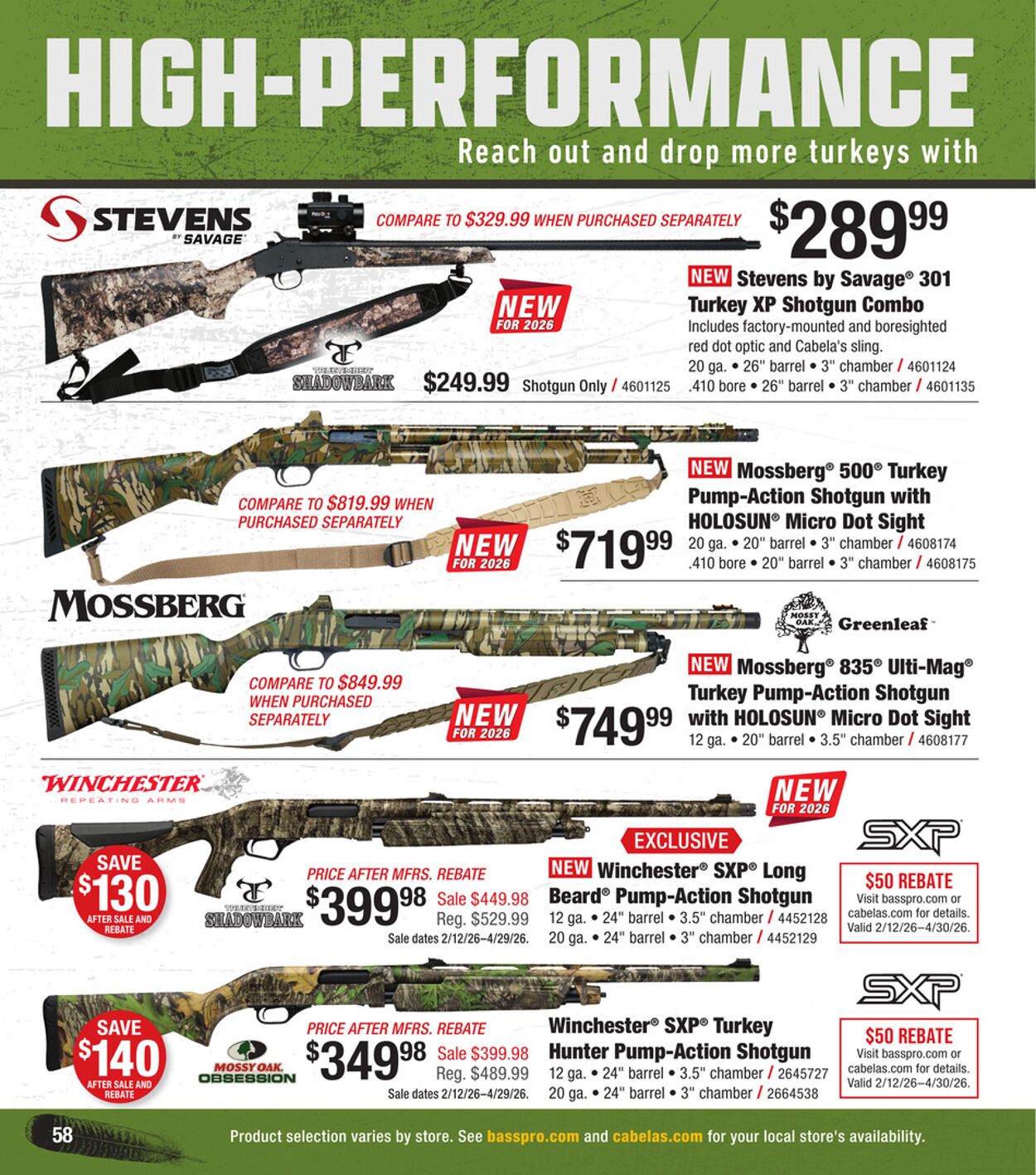 Catalogue Bass Pro from 03/04/2026