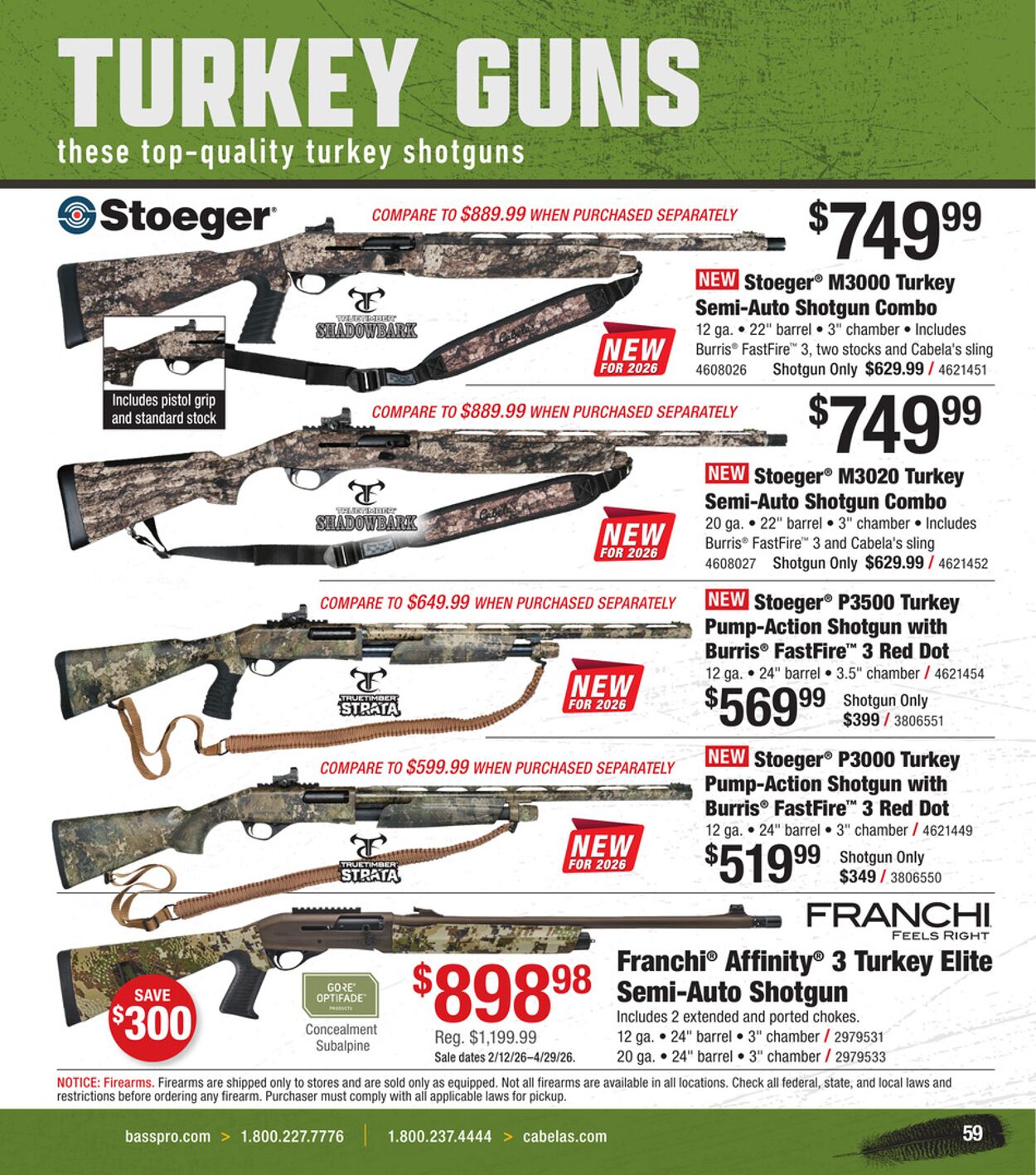 Catalogue Bass Pro from 03/04/2026