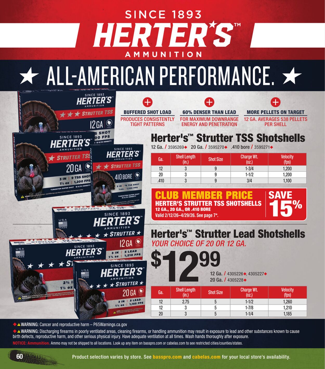 Catalogue Bass Pro from 03/04/2026