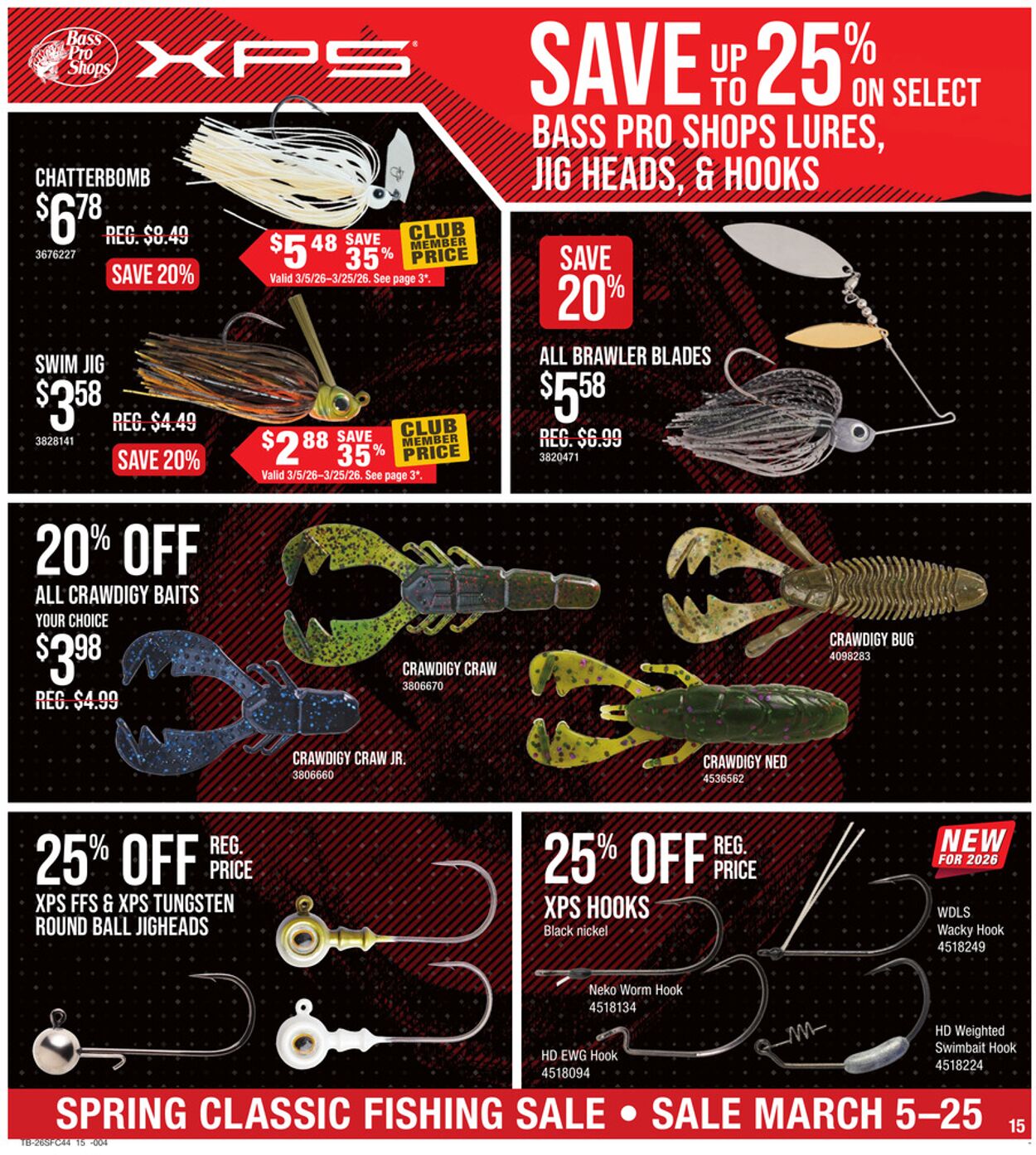 Catalogue Bass Pro from 03/05/2026