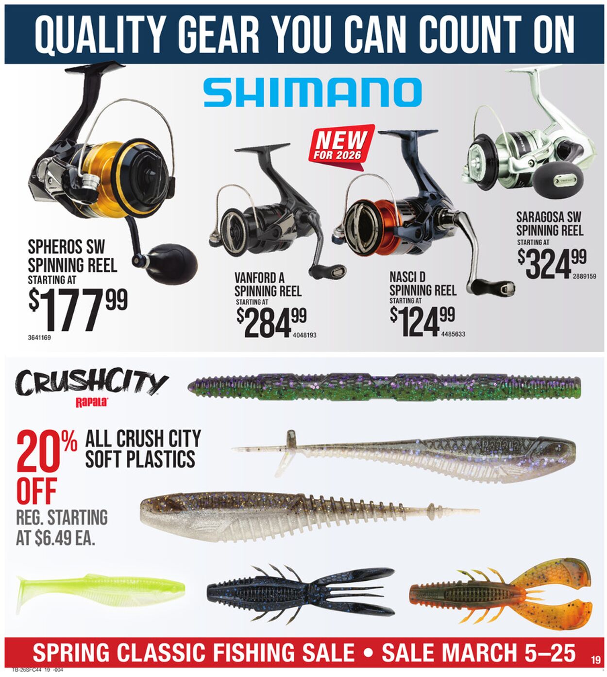 Catalogue Bass Pro from 03/05/2026