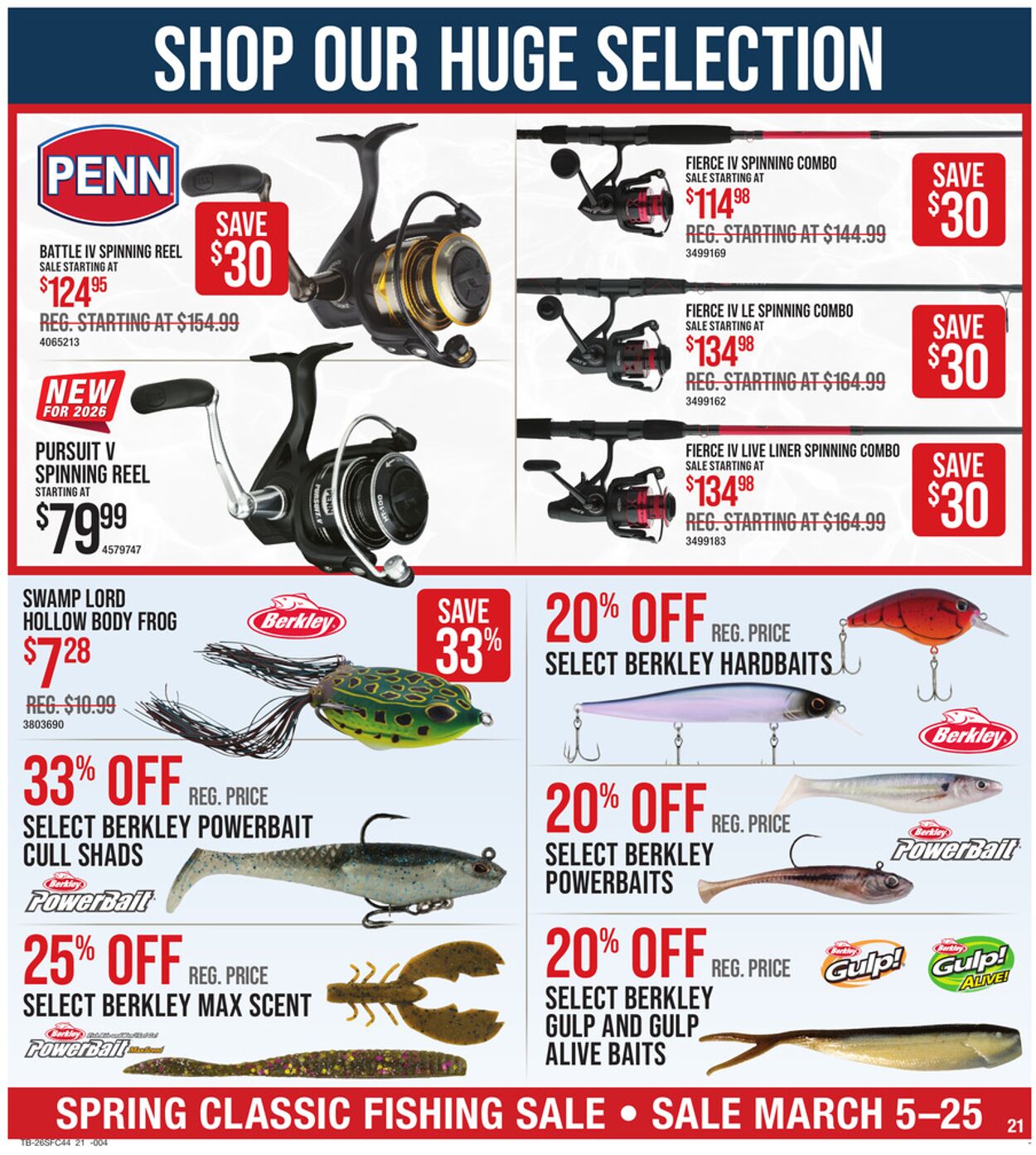 Catalogue Bass Pro from 03/05/2026