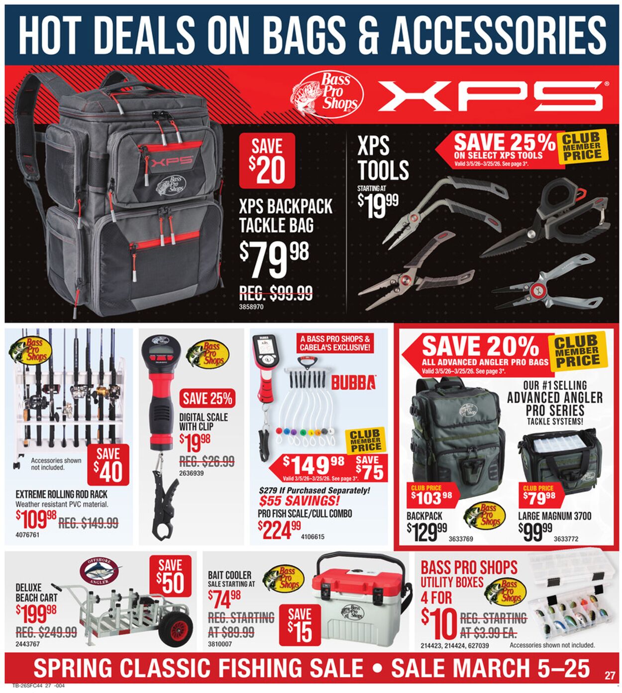 Catalogue Bass Pro from 03/05/2026