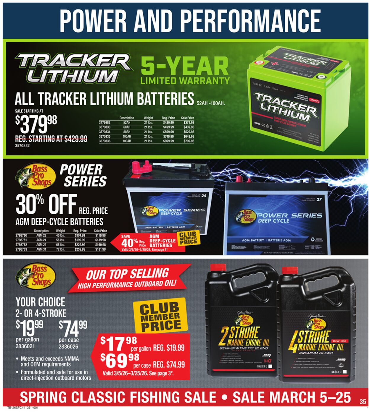 Catalogue Bass Pro from 03/05/2026