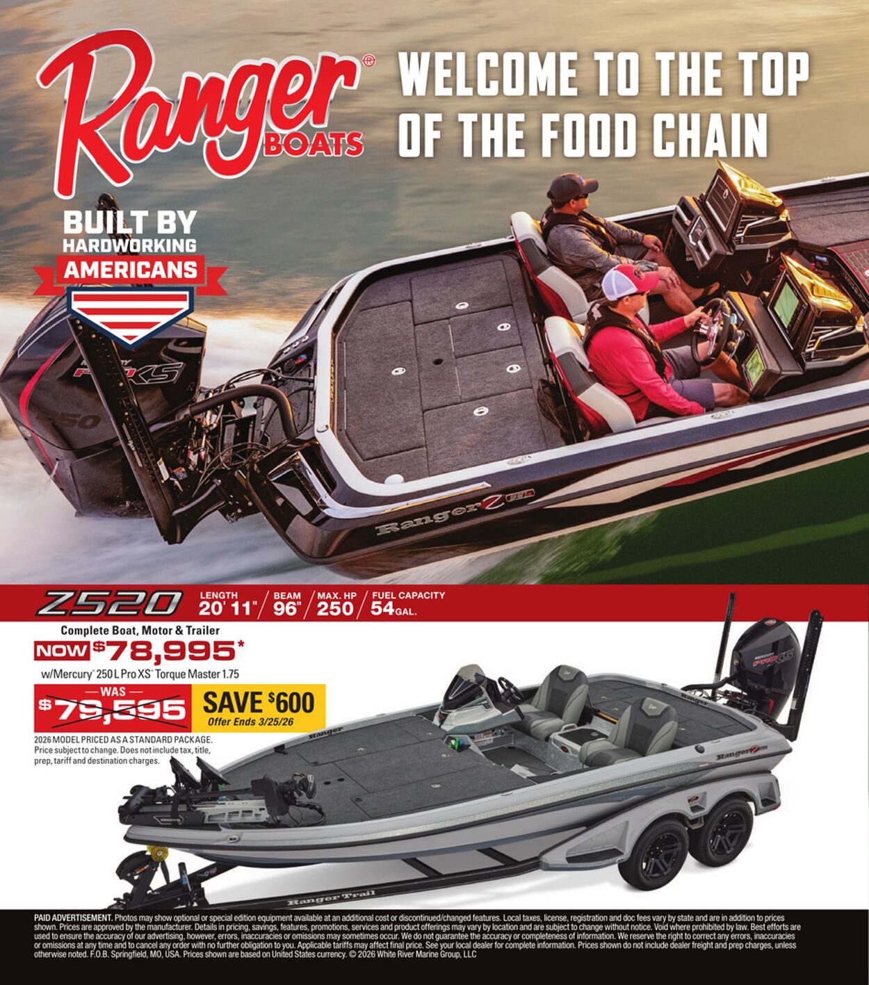 Catalogue Bass Pro from 03/25/2026