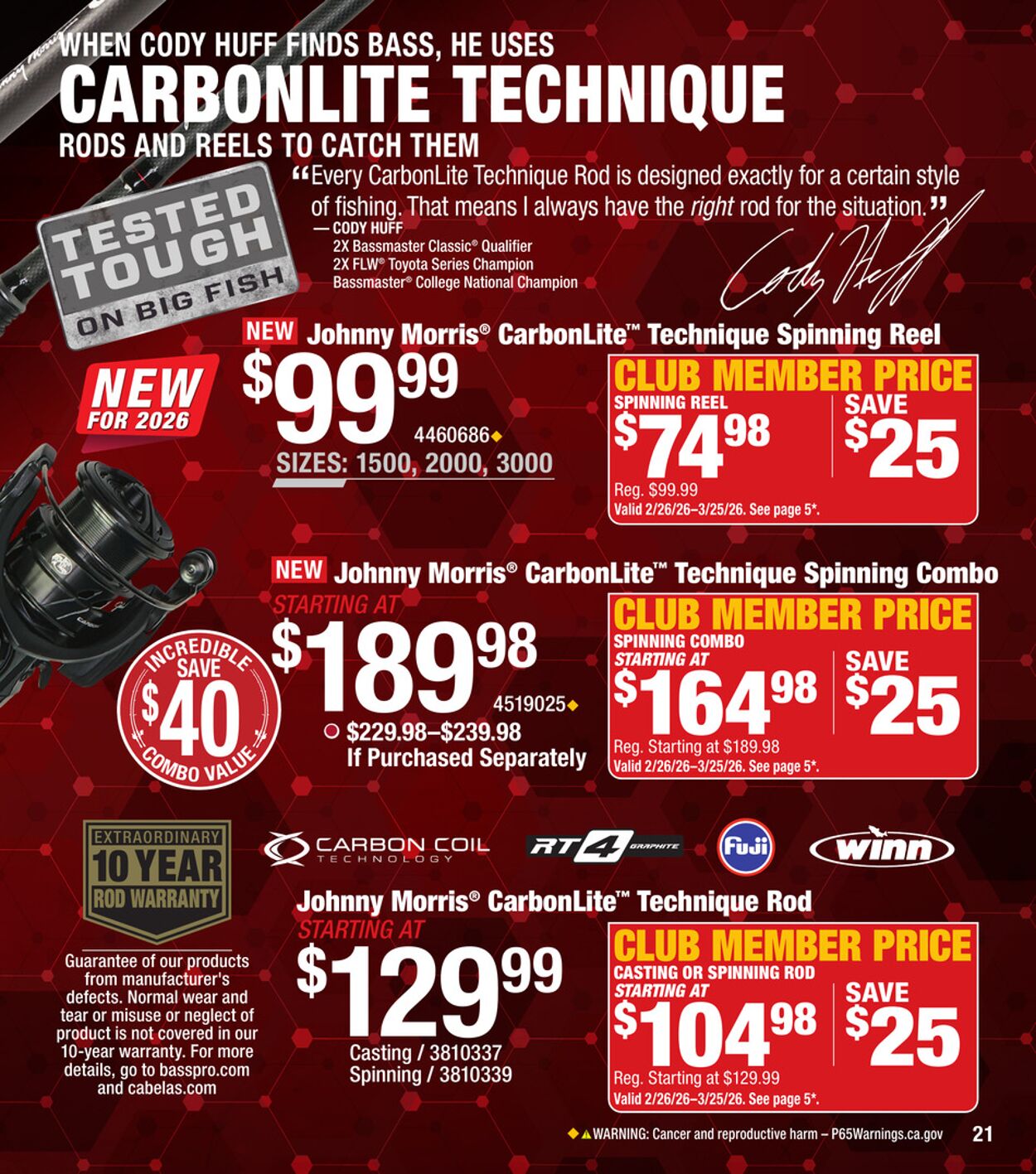 Catalogue Bass Pro from 03/25/2026