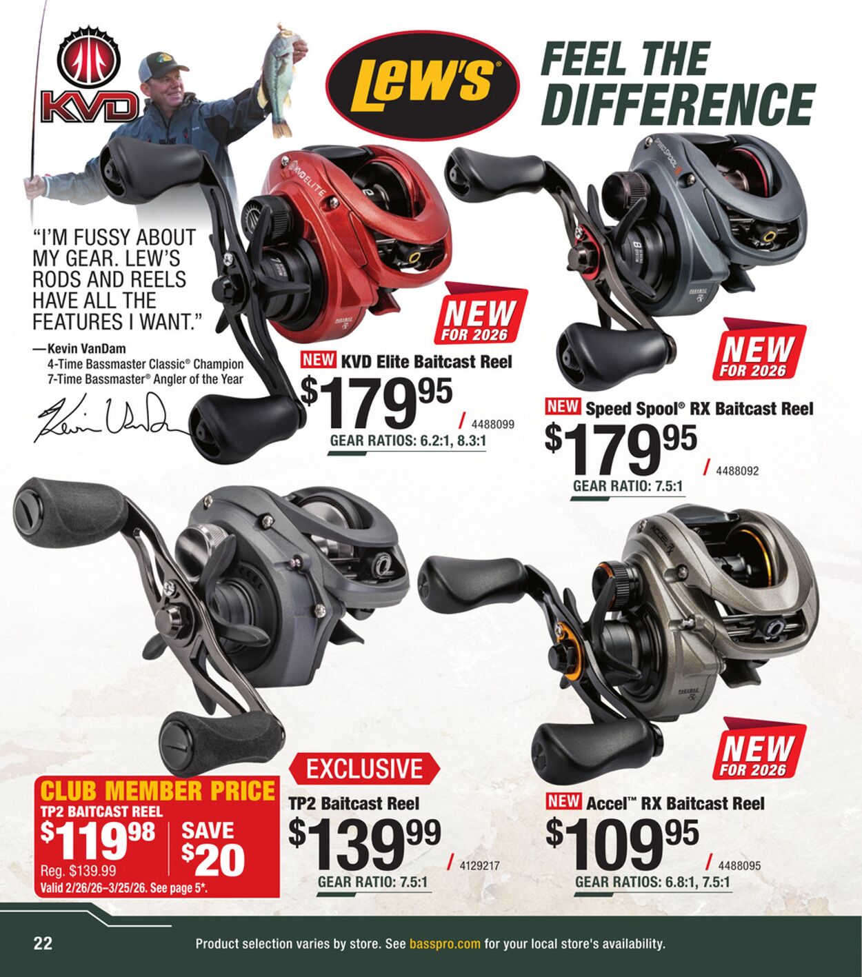 Catalogue Bass Pro from 03/25/2026