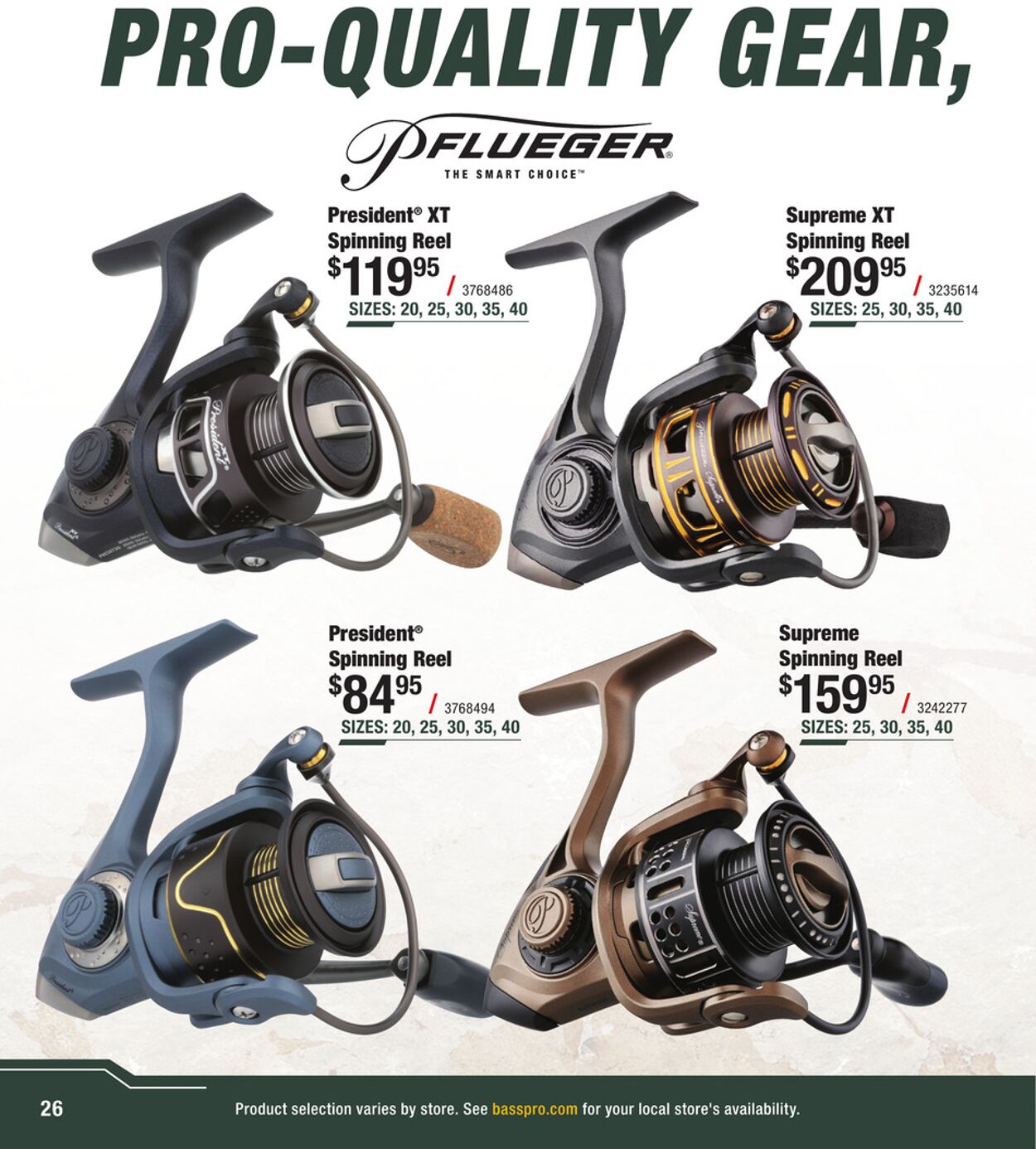 Catalogue Bass Pro from 03/25/2026