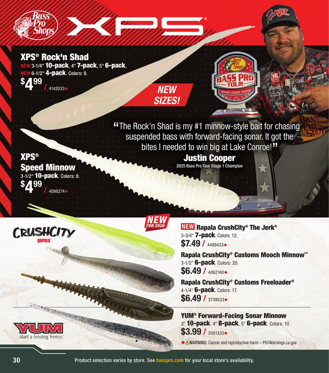 Catalogue Bass Pro from 03/25/2026