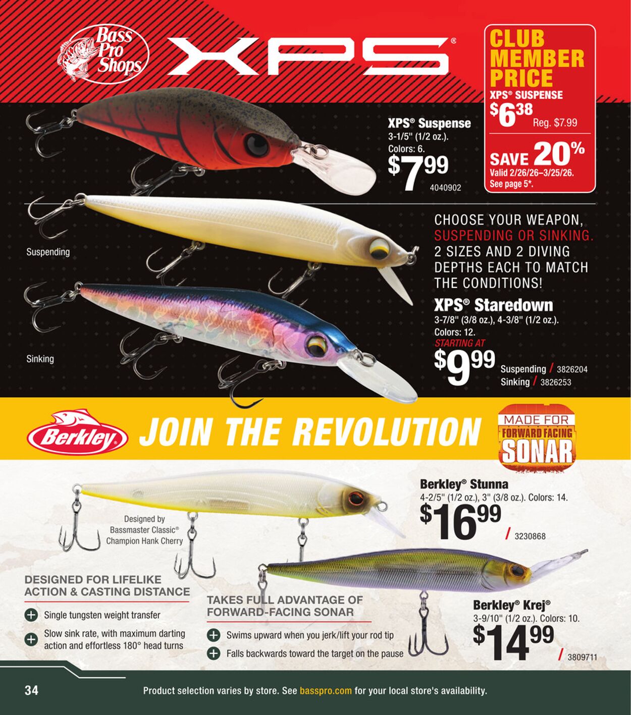 Catalogue Bass Pro from 03/25/2026