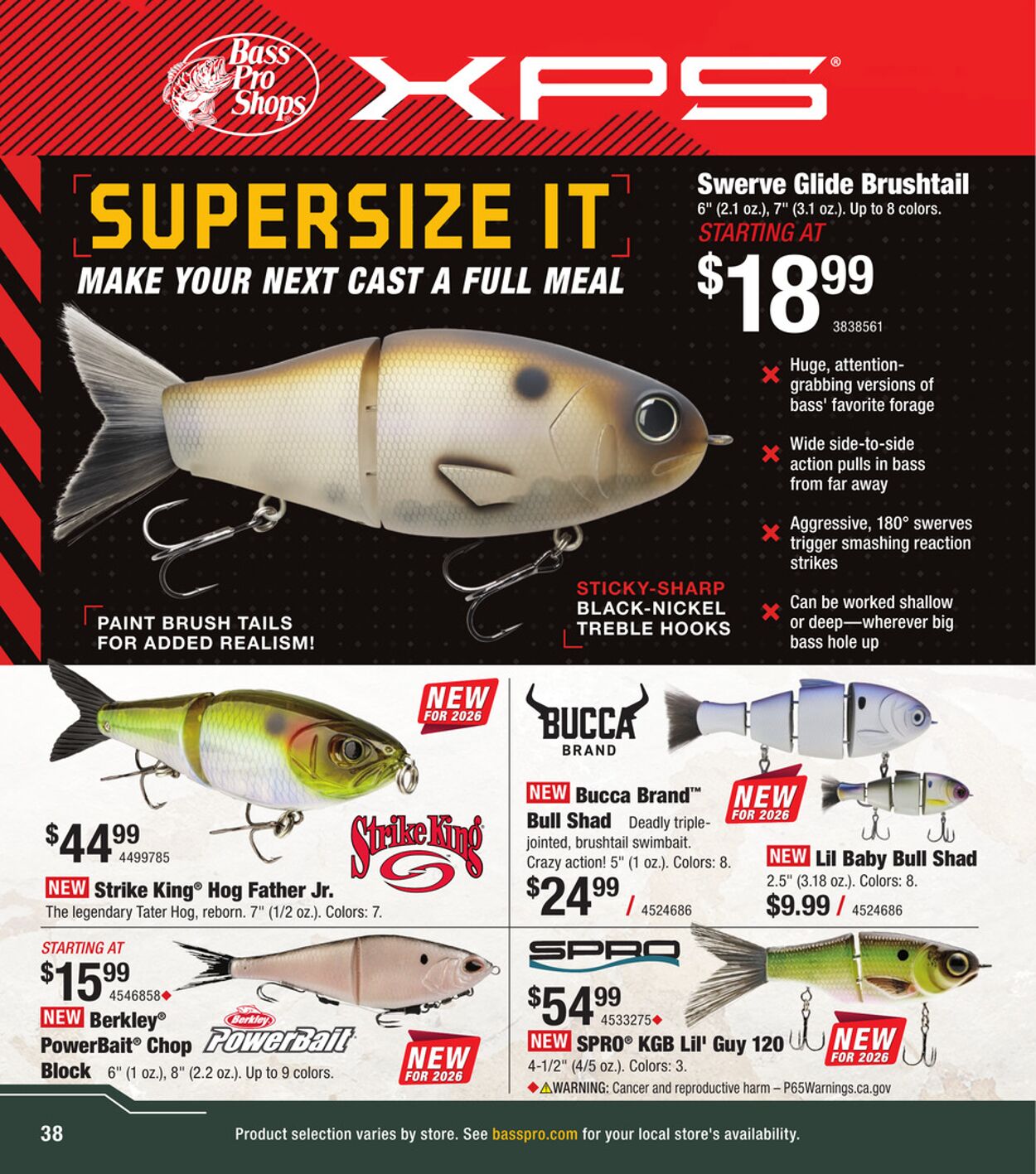 Catalogue Bass Pro from 03/25/2026