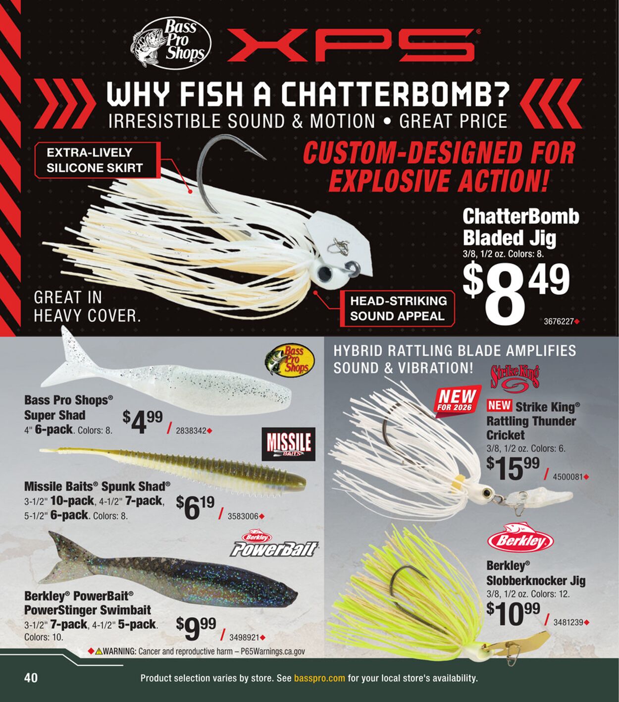 Catalogue Bass Pro from 03/25/2026