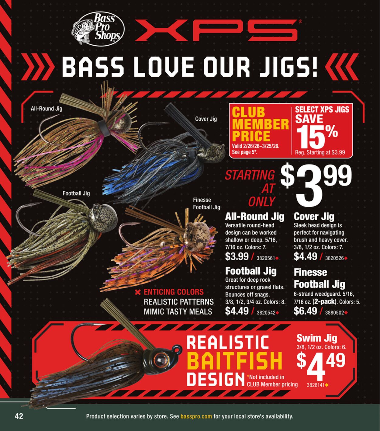 Catalogue Bass Pro from 03/25/2026