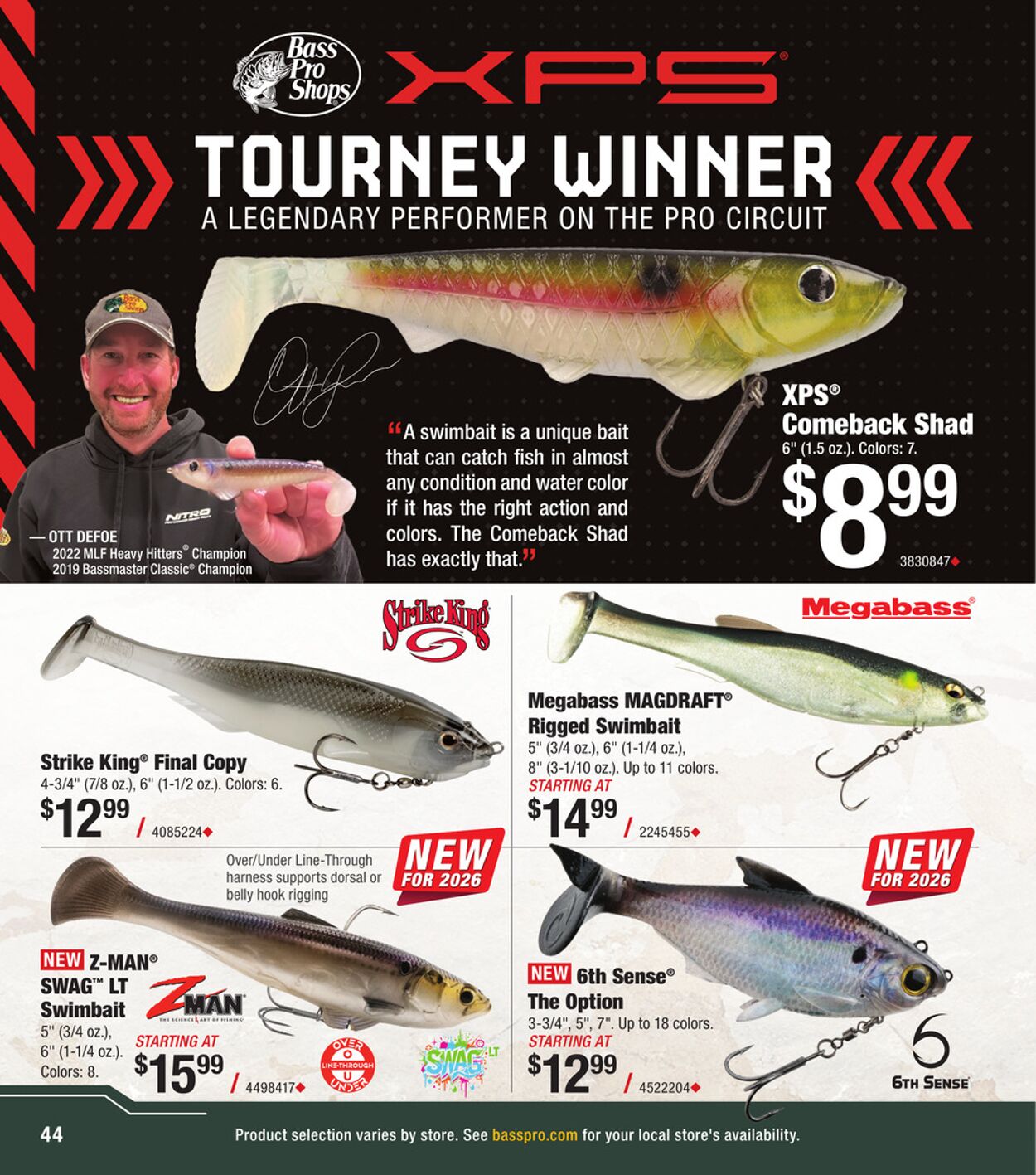 Catalogue Bass Pro from 03/25/2026