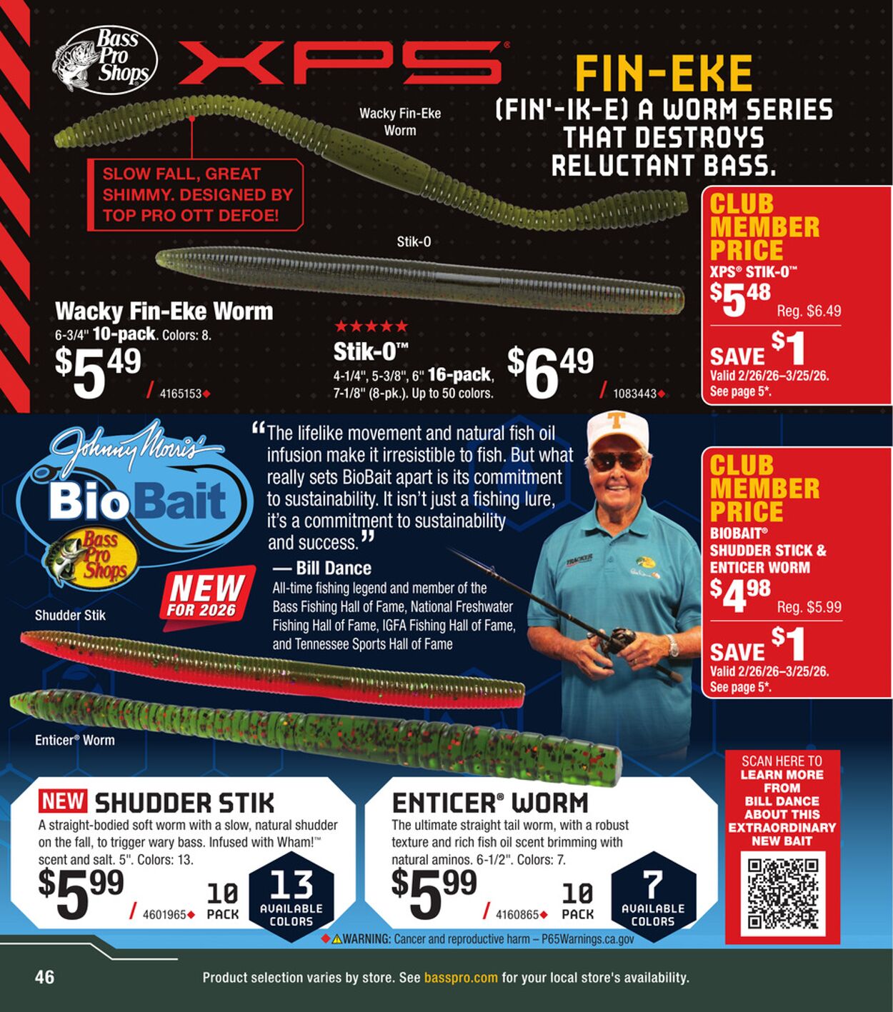 Catalogue Bass Pro from 03/25/2026