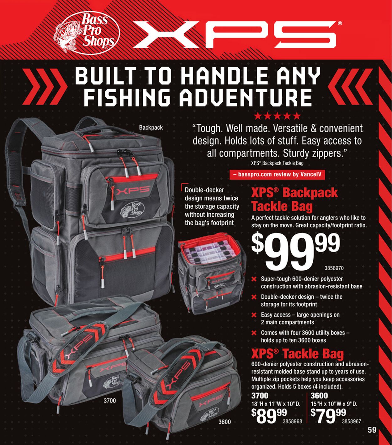 Catalogue Bass Pro from 03/25/2026