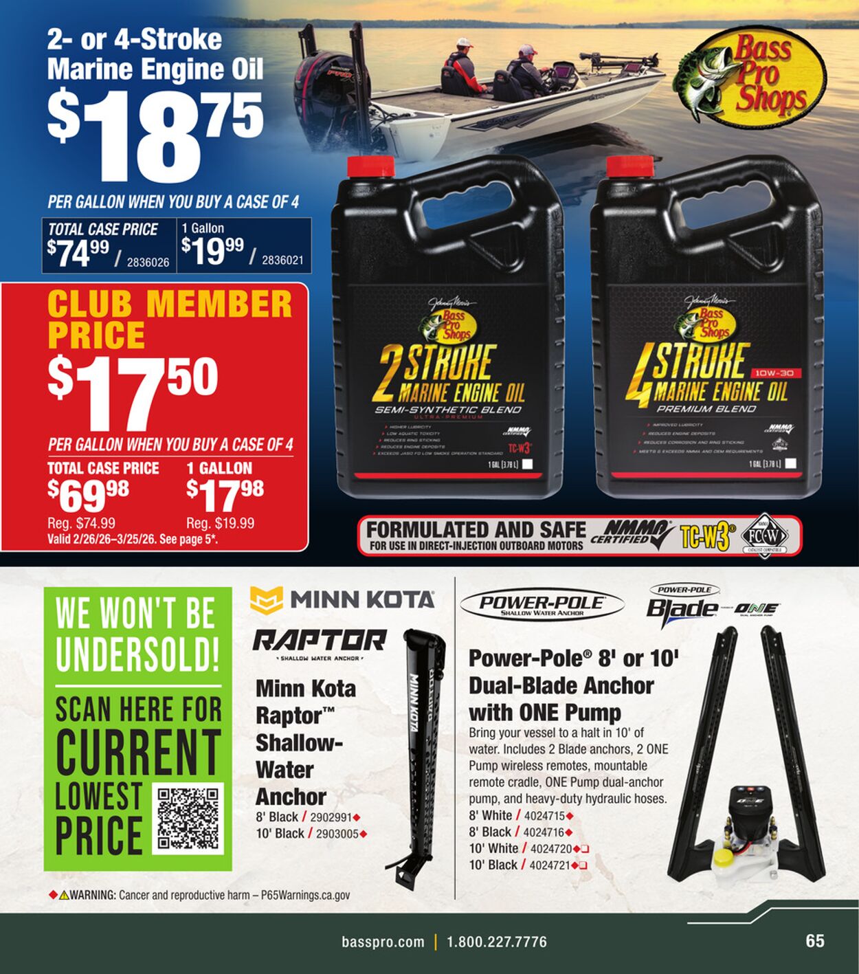 Catalogue Bass Pro from 03/25/2026