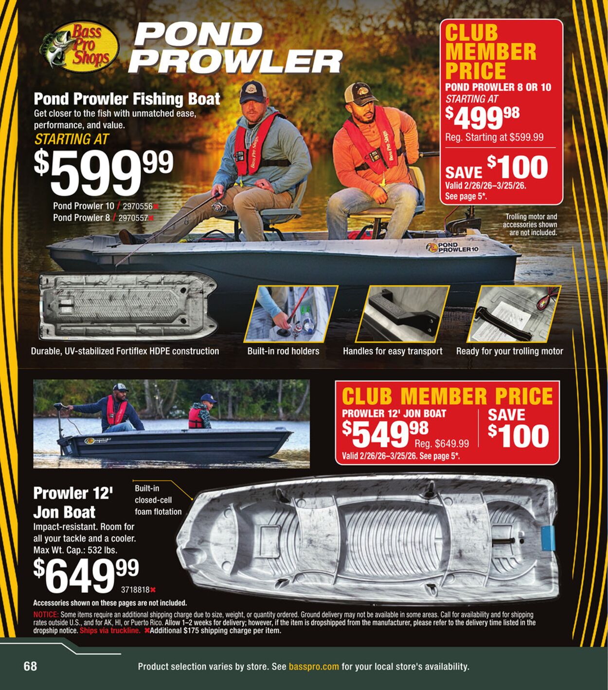 Catalogue Bass Pro from 03/25/2026