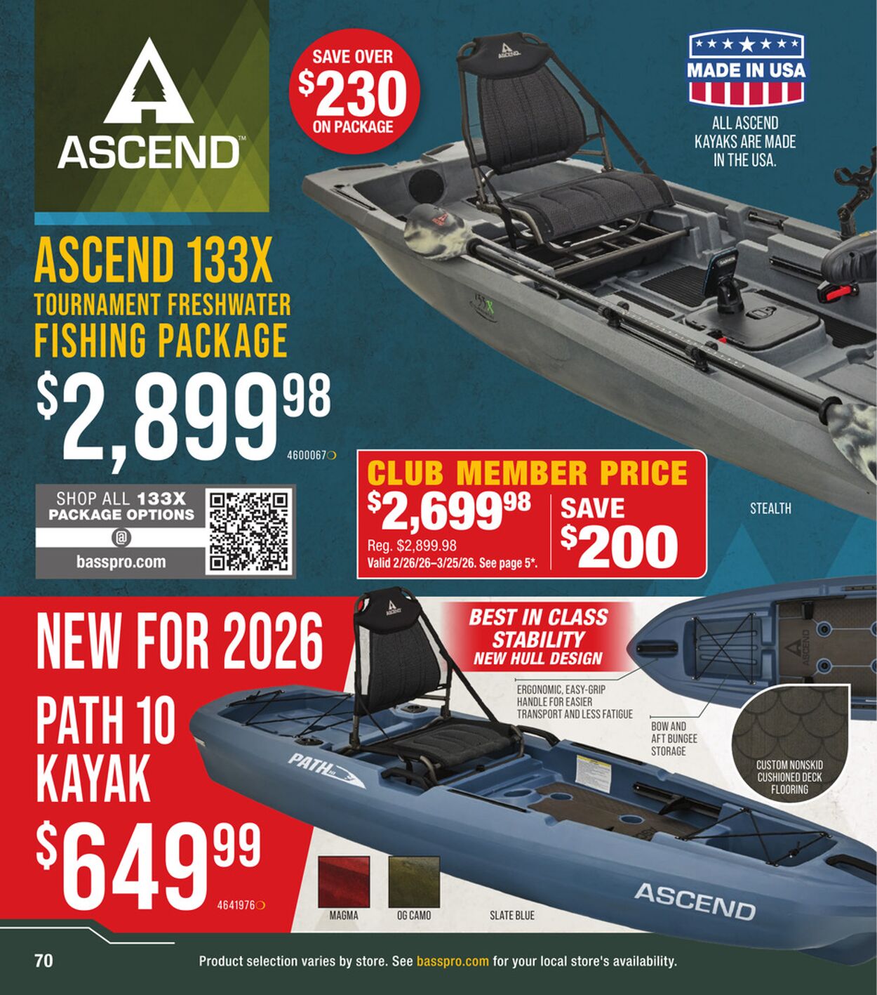 Catalogue Bass Pro from 03/25/2026