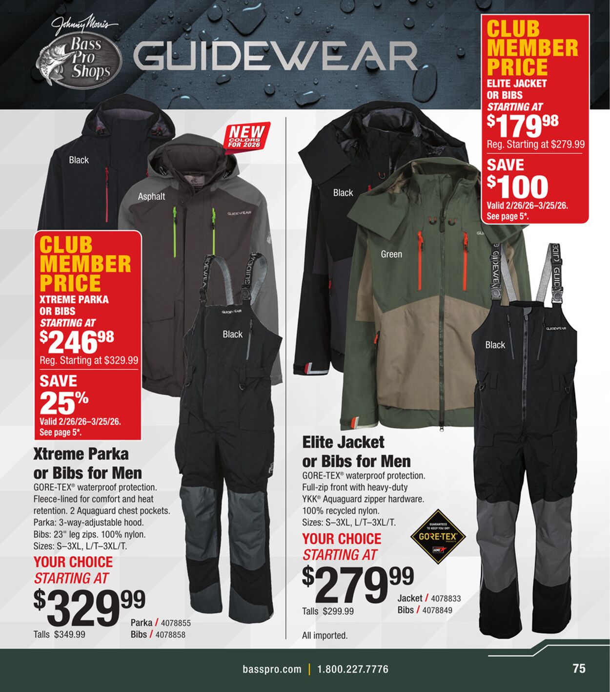 Catalogue Bass Pro from 03/25/2026