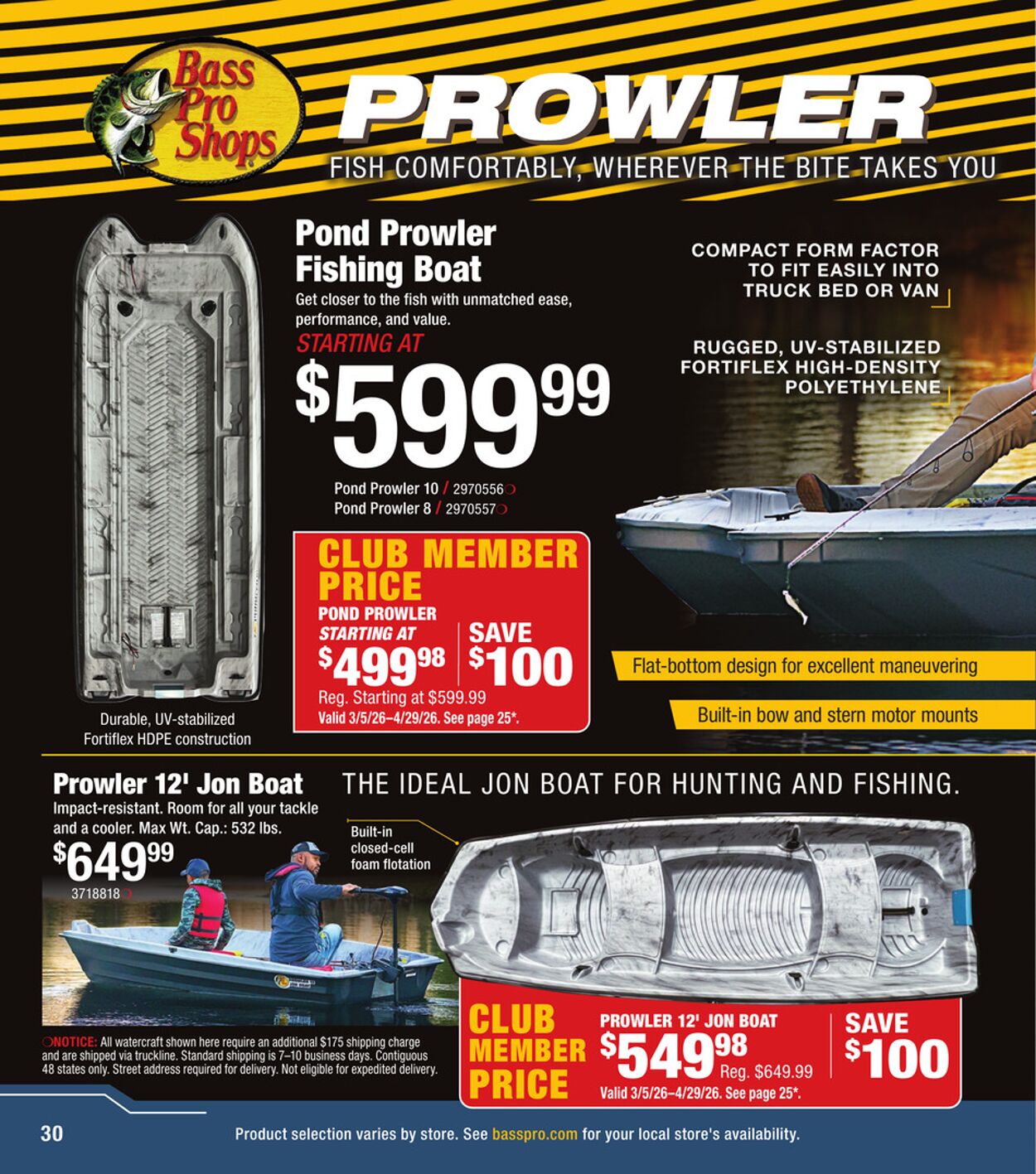 Catalogue Bass Pro from 04/08/2026