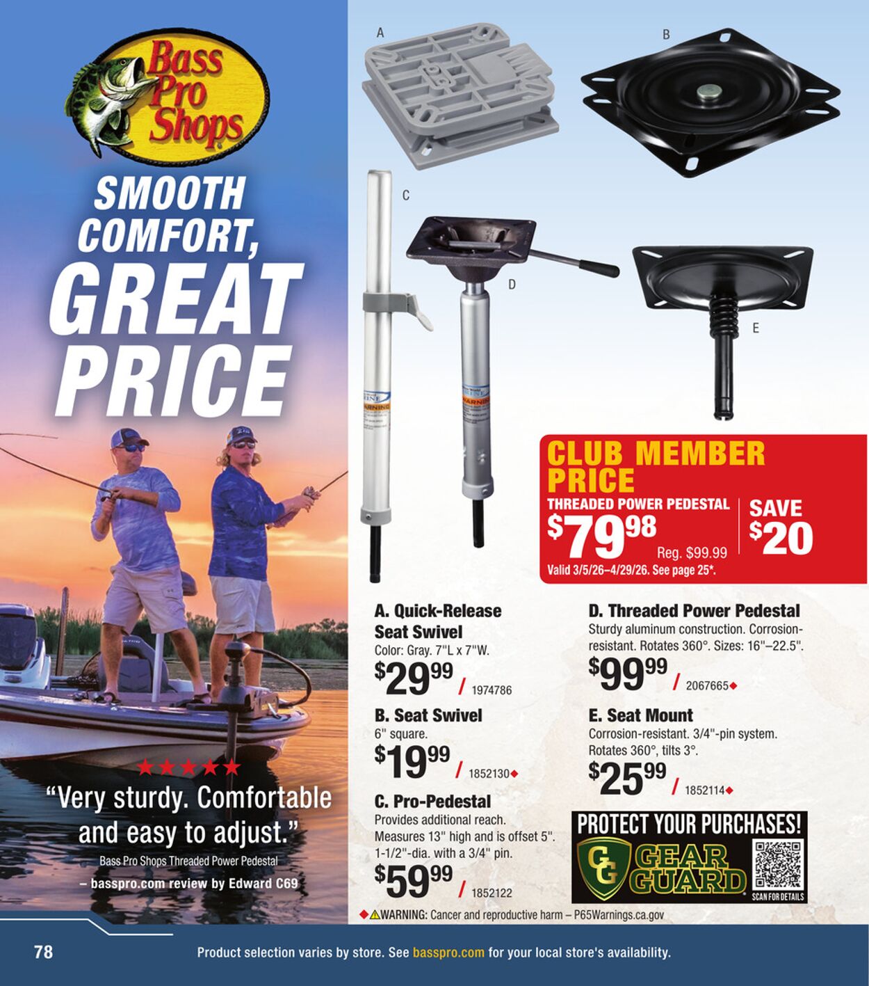 Catalogue Bass Pro from 04/08/2026