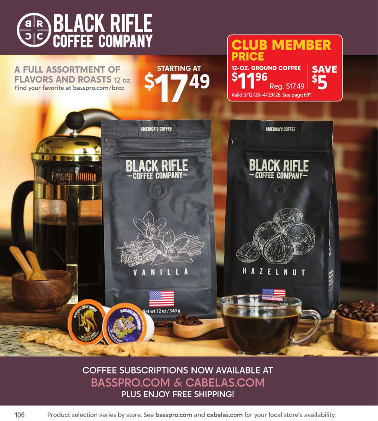 Catalogue Bass Pro from 04/22/2026