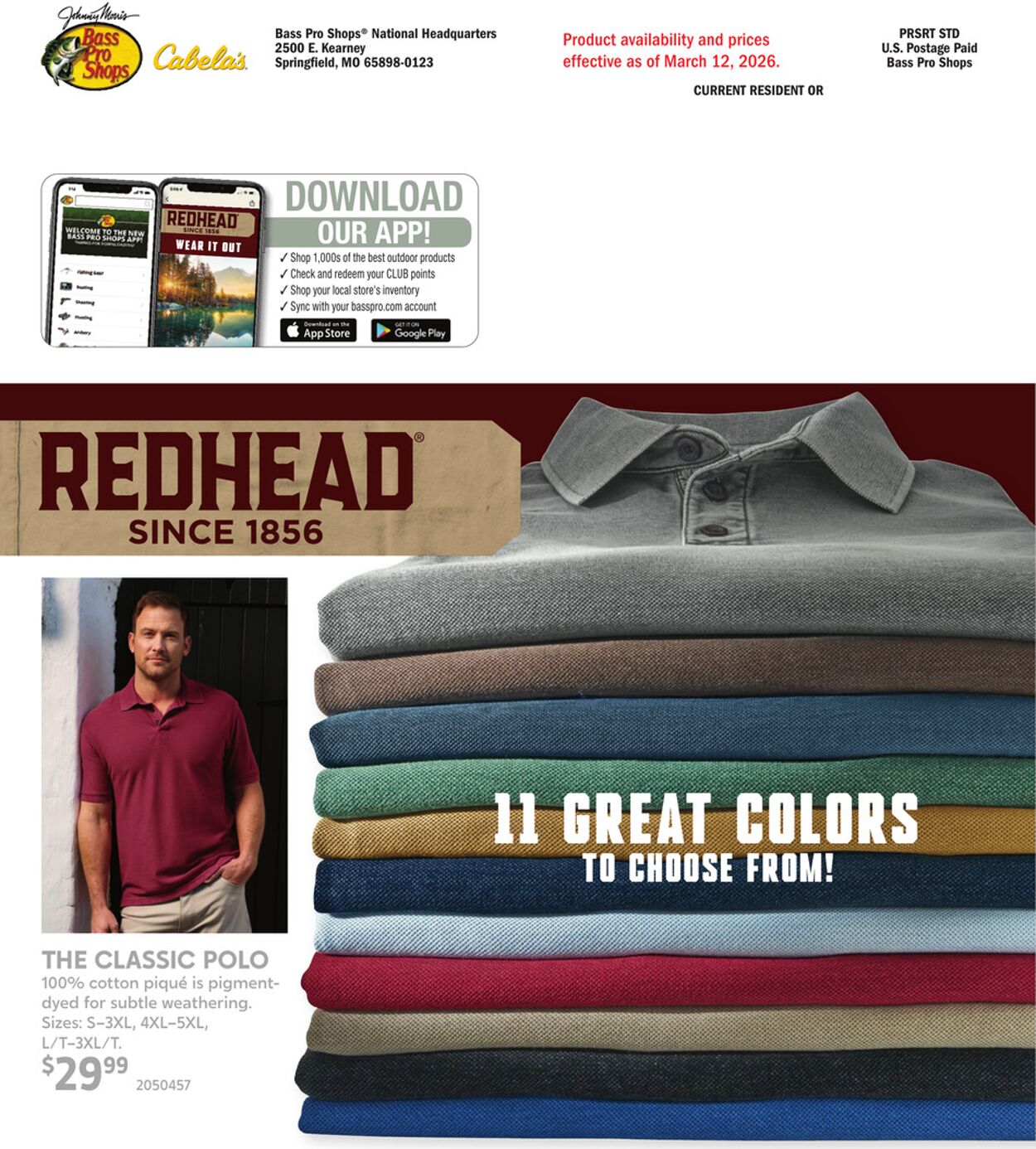 Catalogue Bass Pro from 04/22/2026