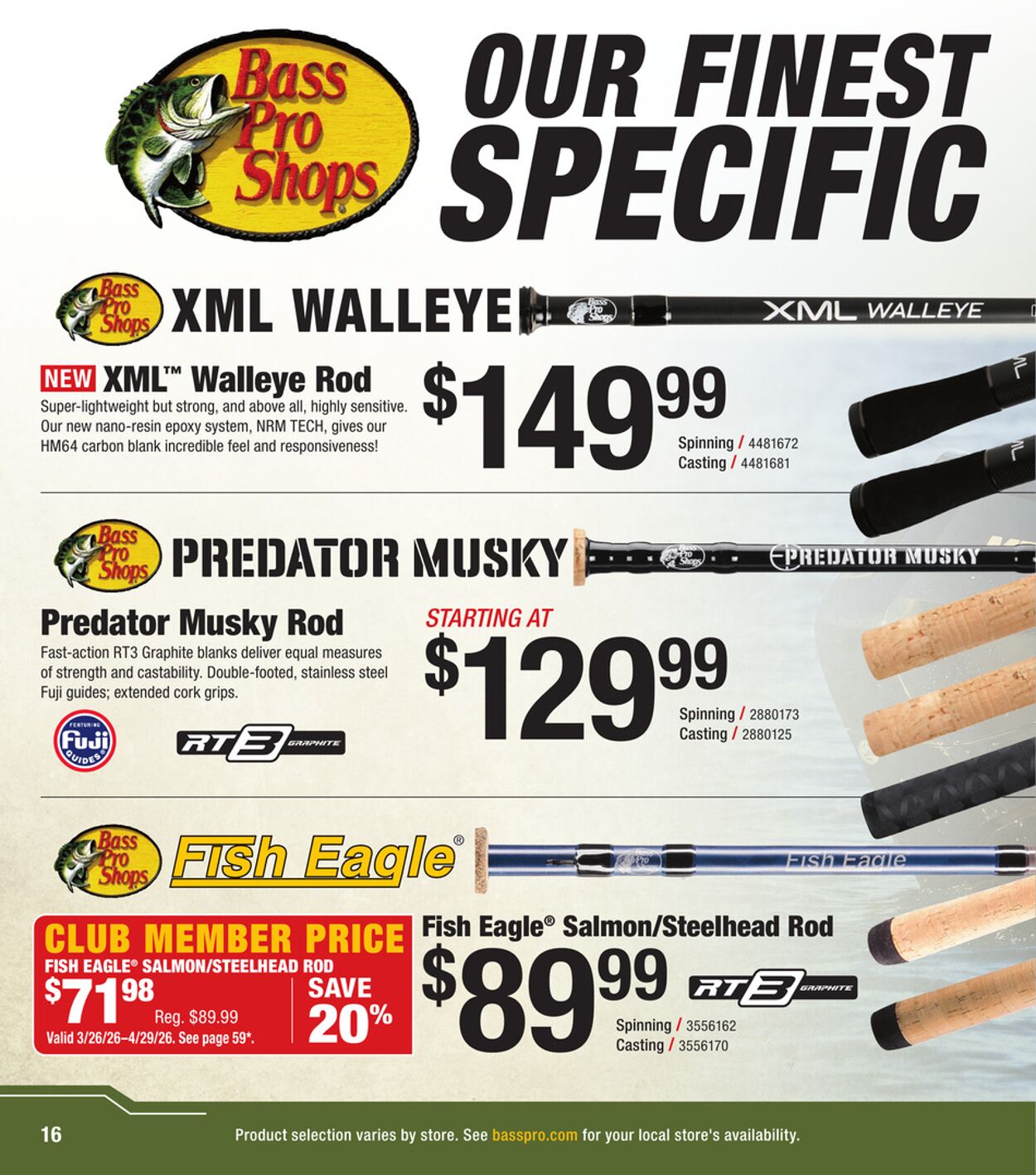 Catalogue Bass Pro from 05/06/2026