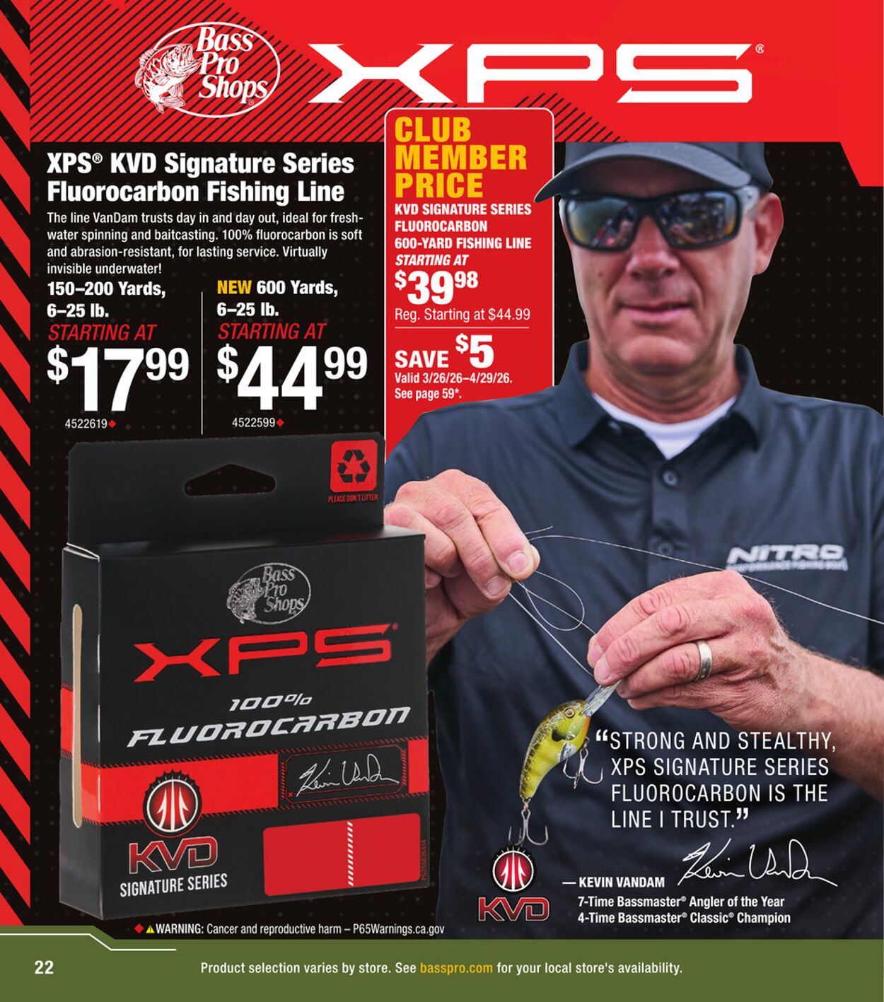 Catalogue Bass Pro from 05/06/2026